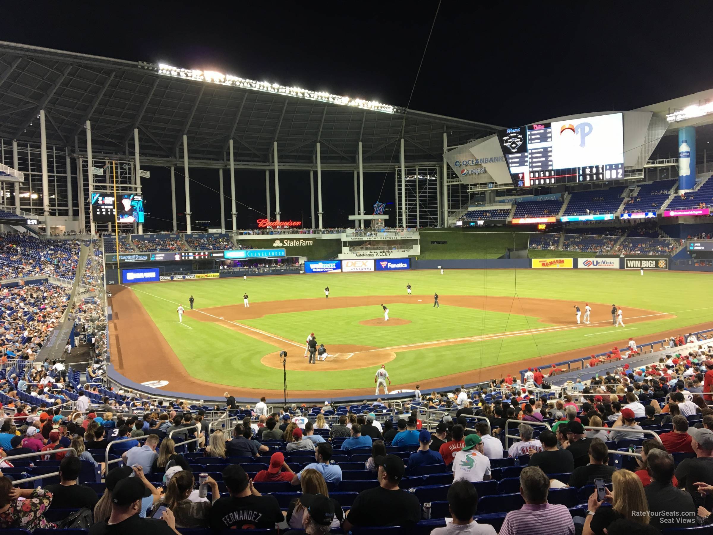 marlins stadium seating