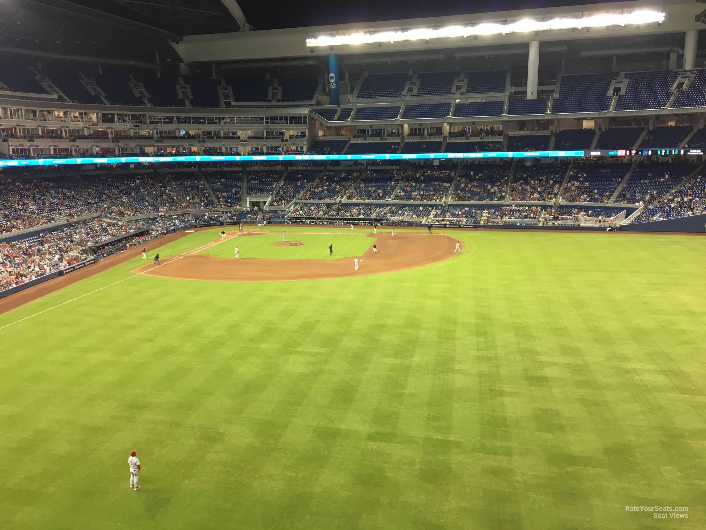 section 138, row 10 seat view  for baseball - loandepot park