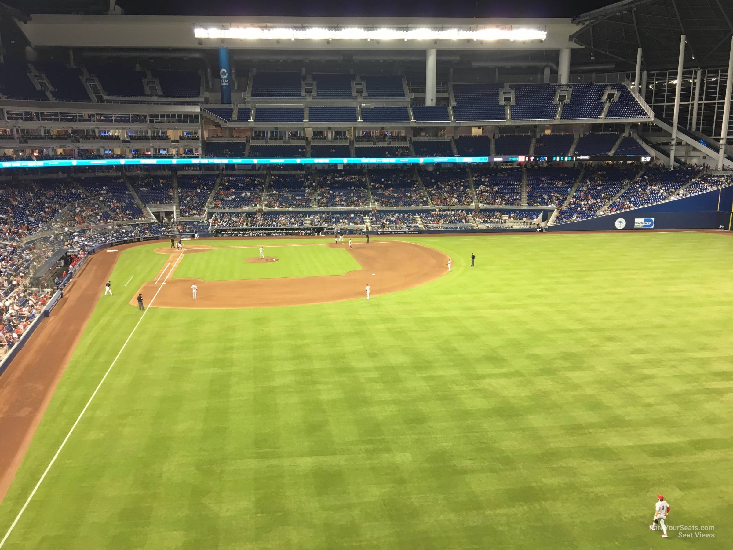 section 141, row 10 seat view  for baseball - loandepot park