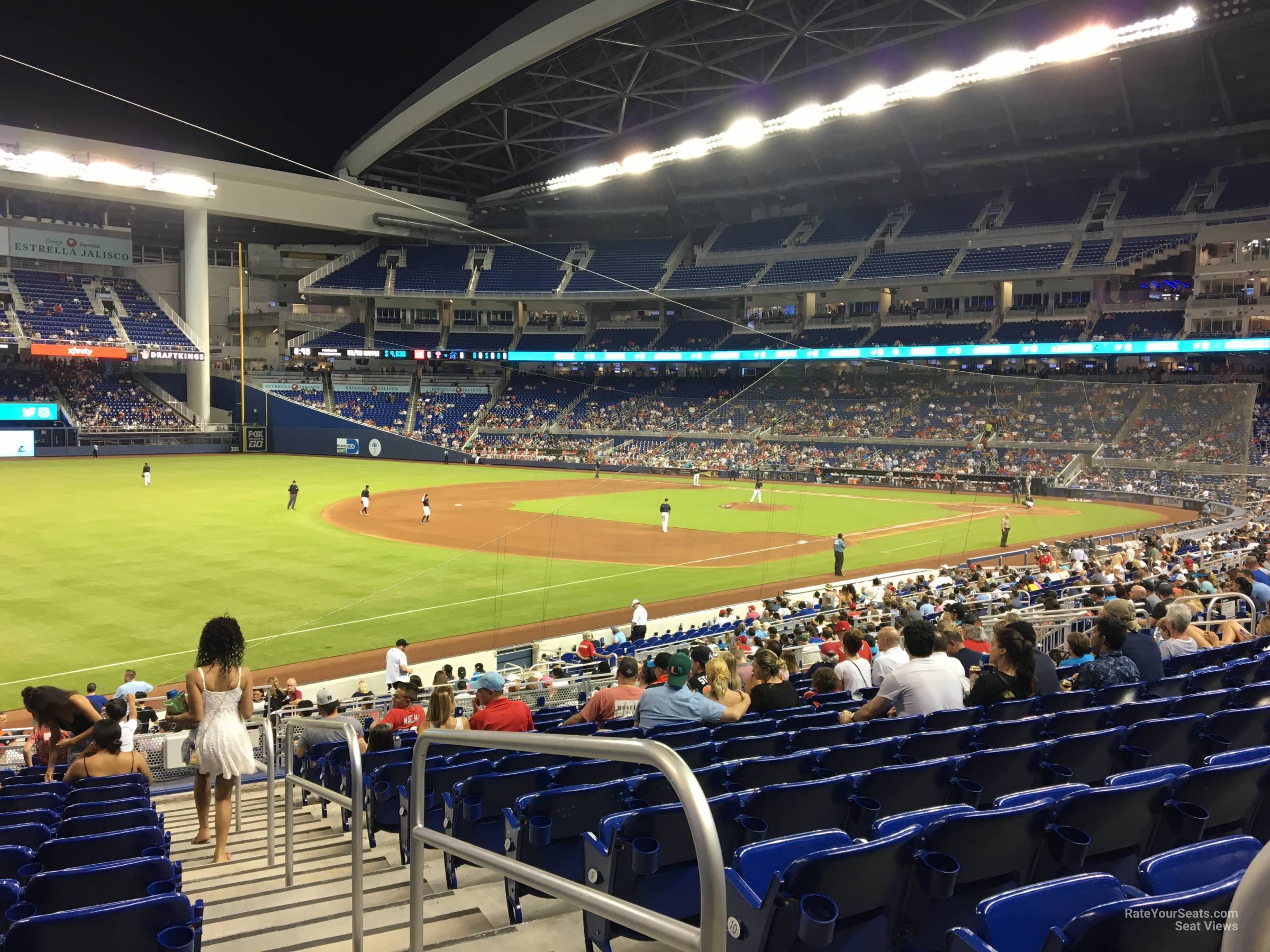 section 25, row 15 seat view  for baseball - loandepot park