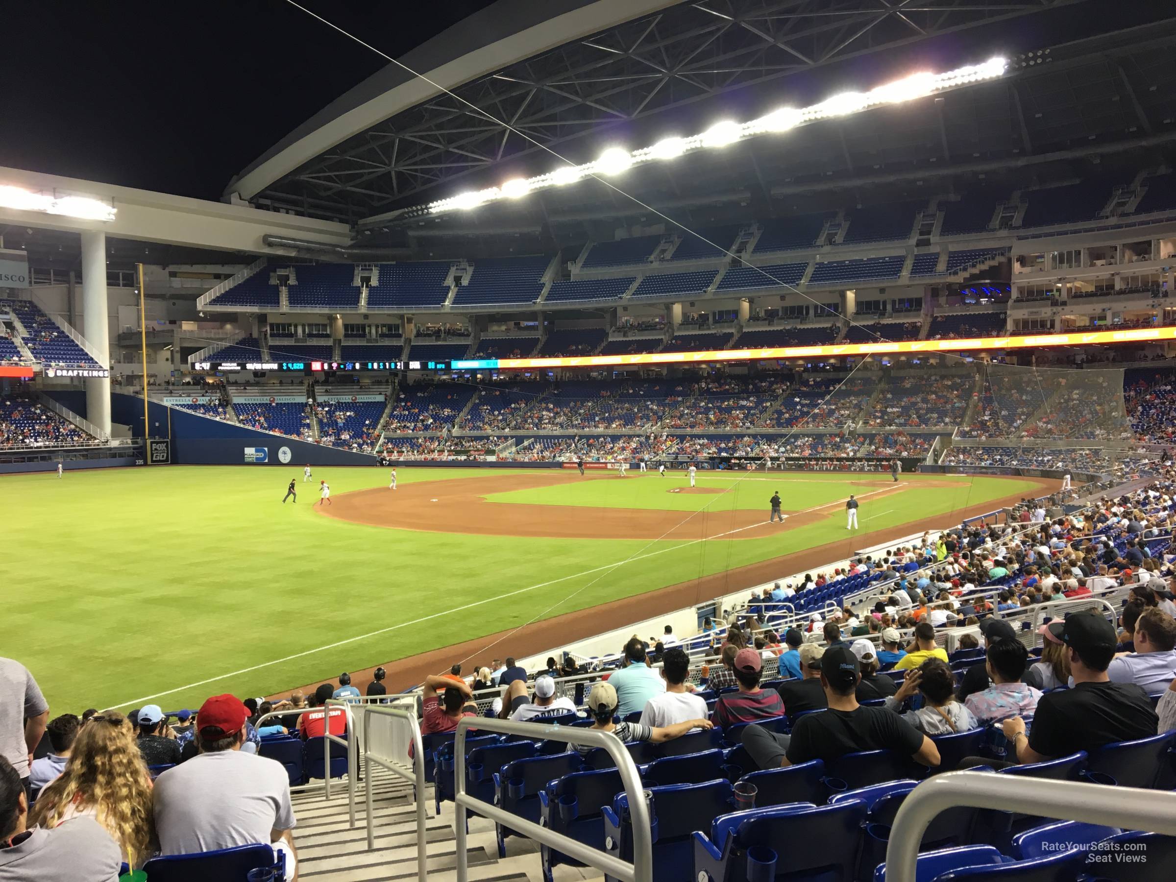 section 26, row 15 seat view  for baseball - loandepot park