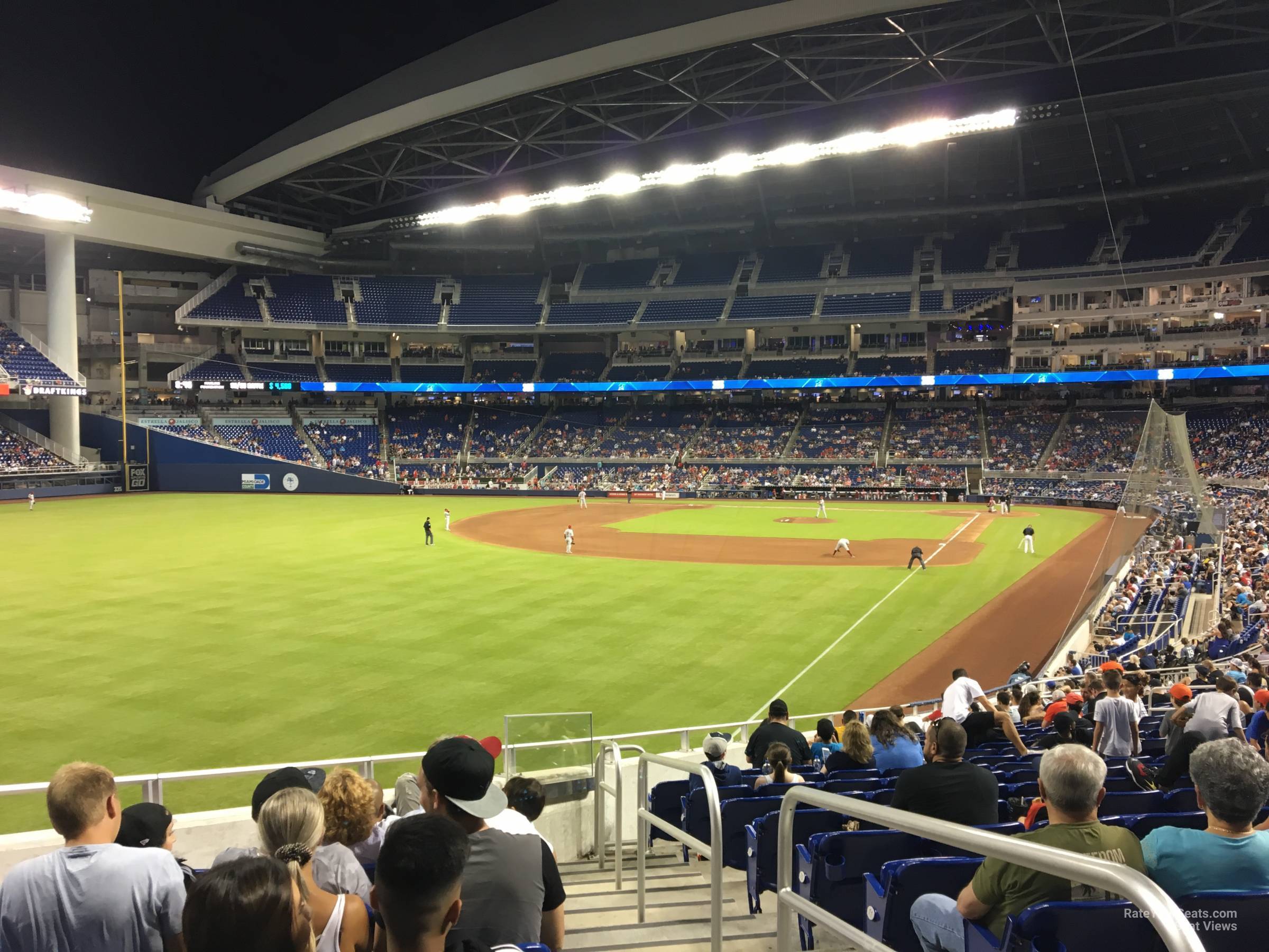 section 28, row 15 seat view  for baseball - loandepot park