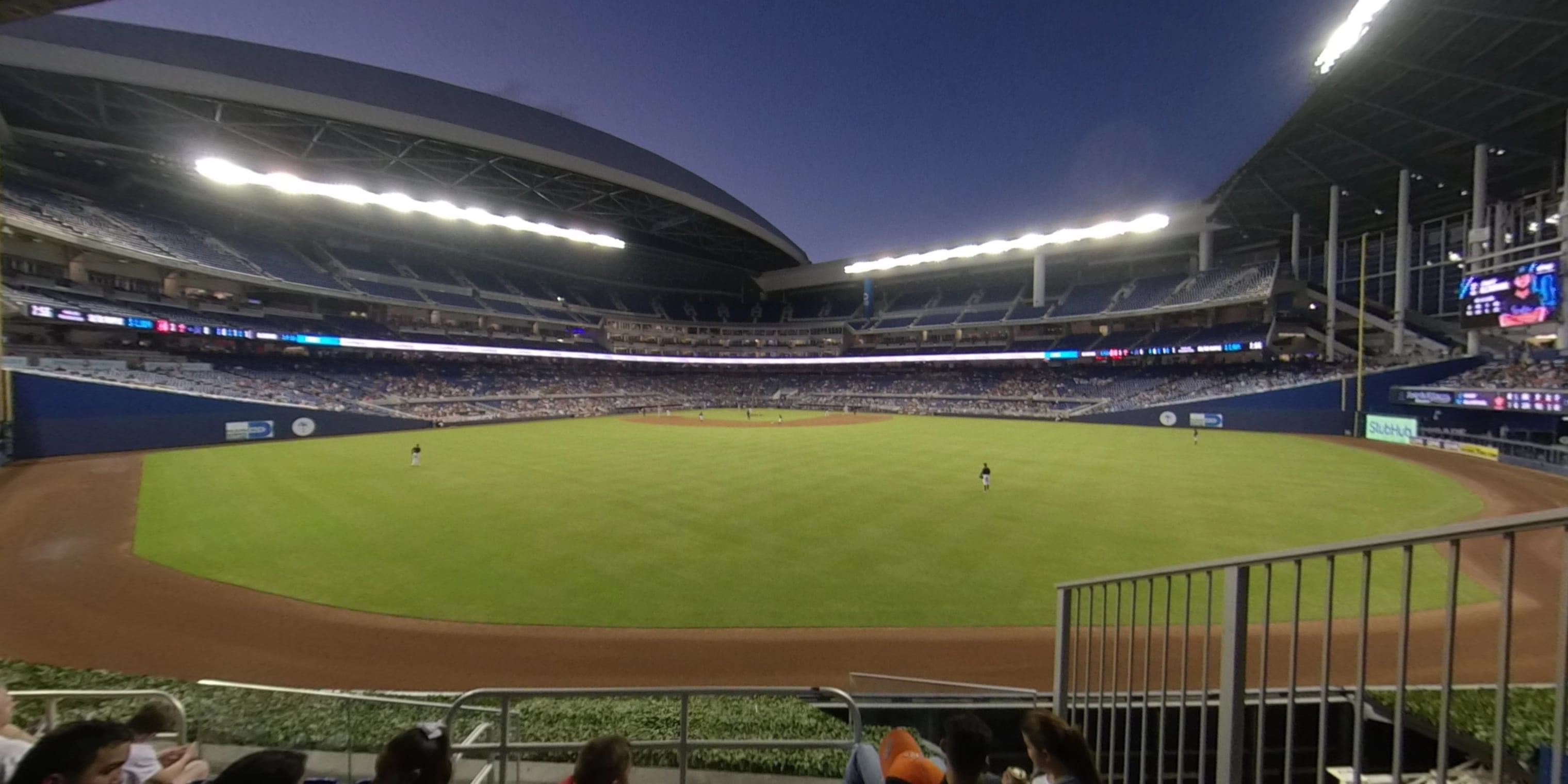 Section 34 at loanDepot park Miami Marlins