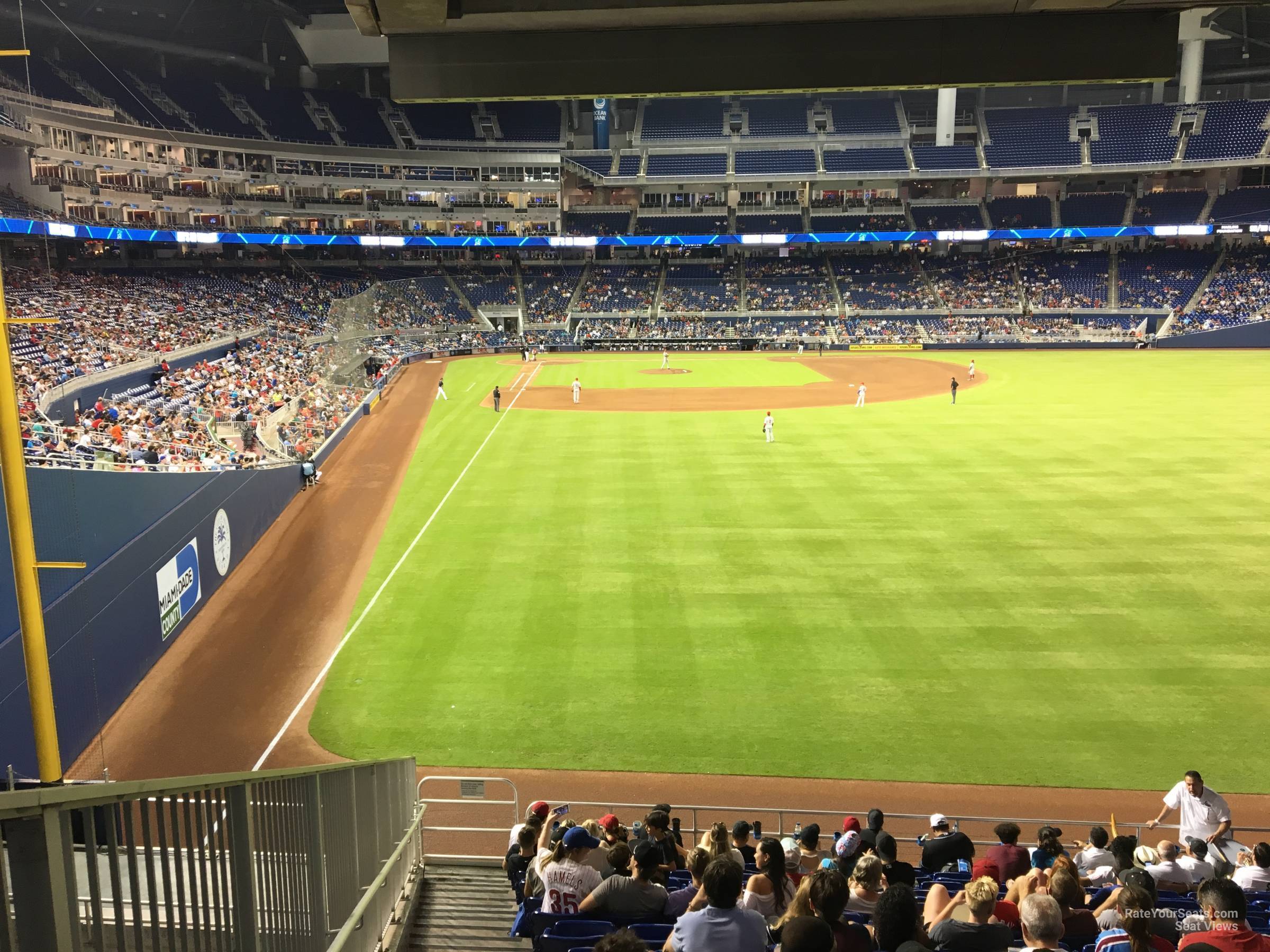 section 40, row 15 seat view  for baseball - loandepot park