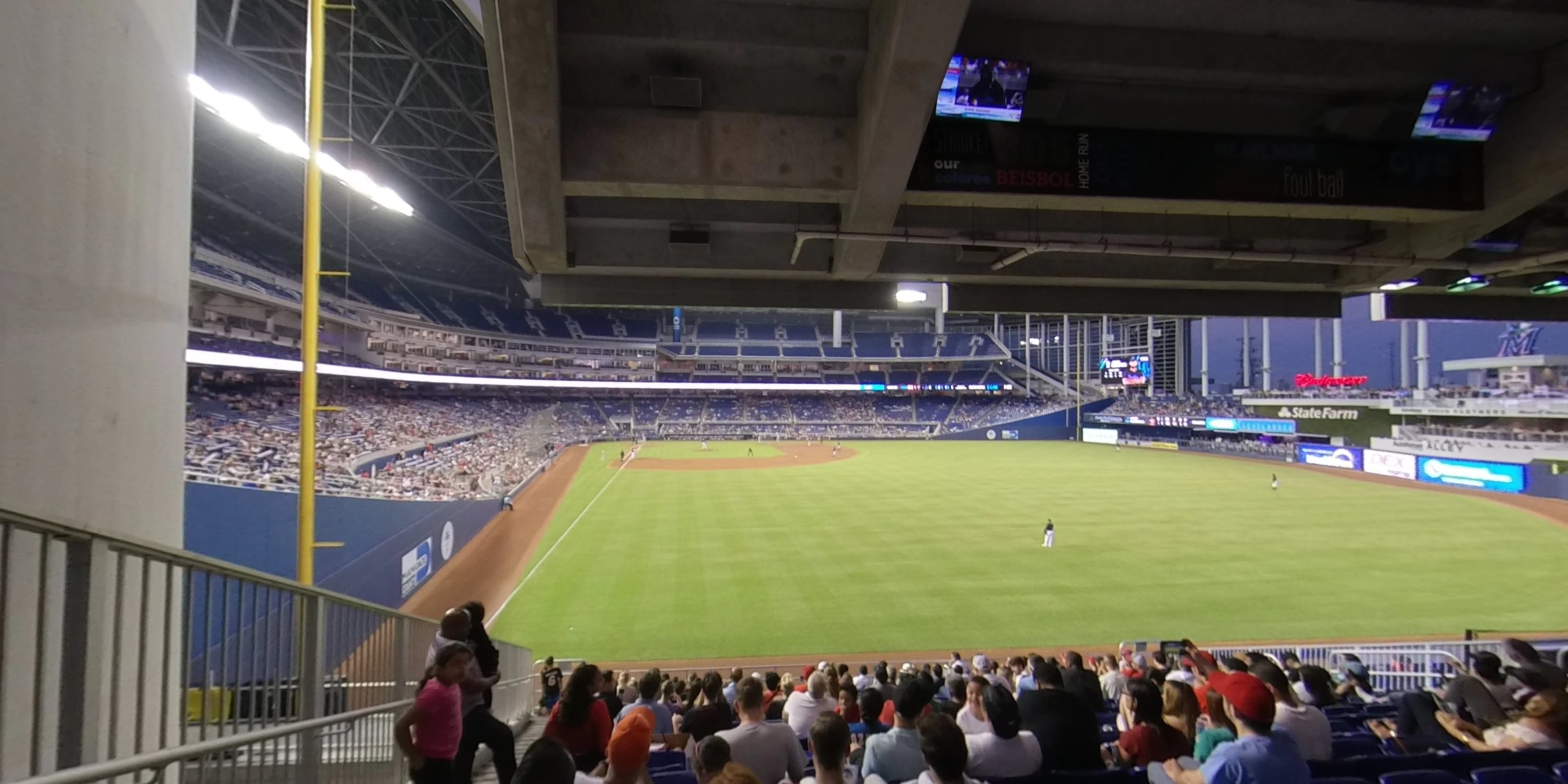 Section 40 at Marlins Park Miami Marlins