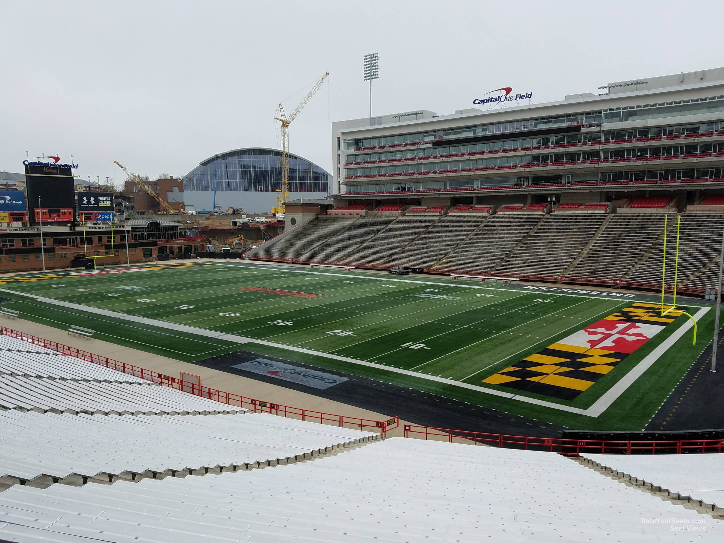 section 10, row ss seat view  - maryland stadium