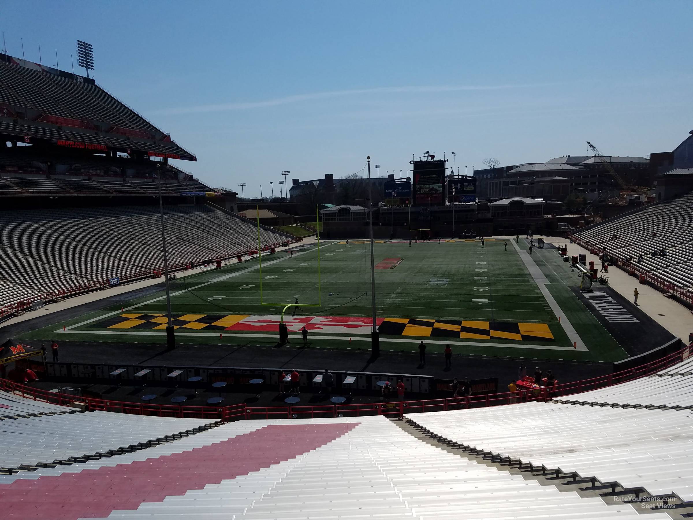 section 16, row ss seat view  - secu stadium