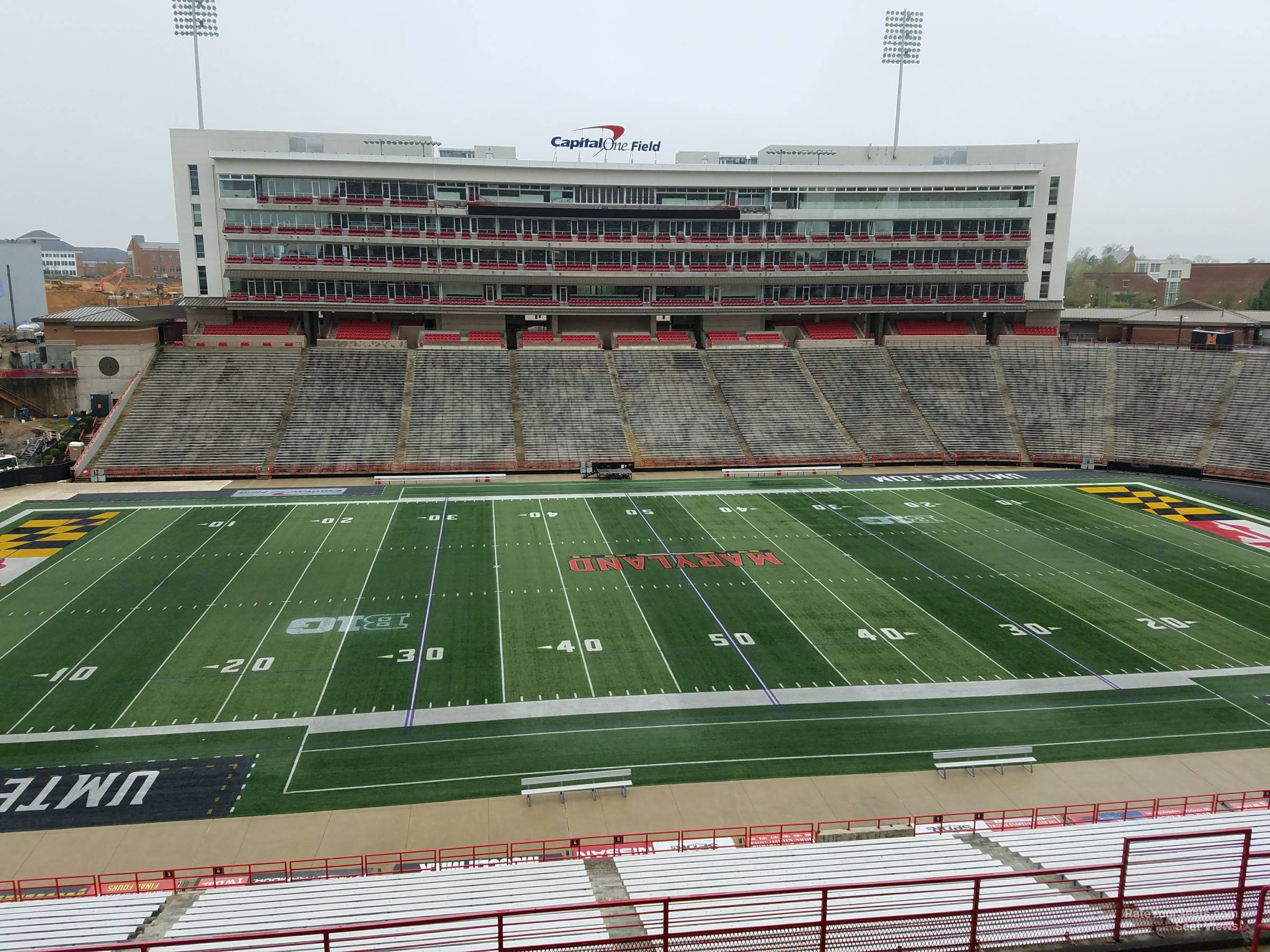 section 205, row j seat view  - secu stadium