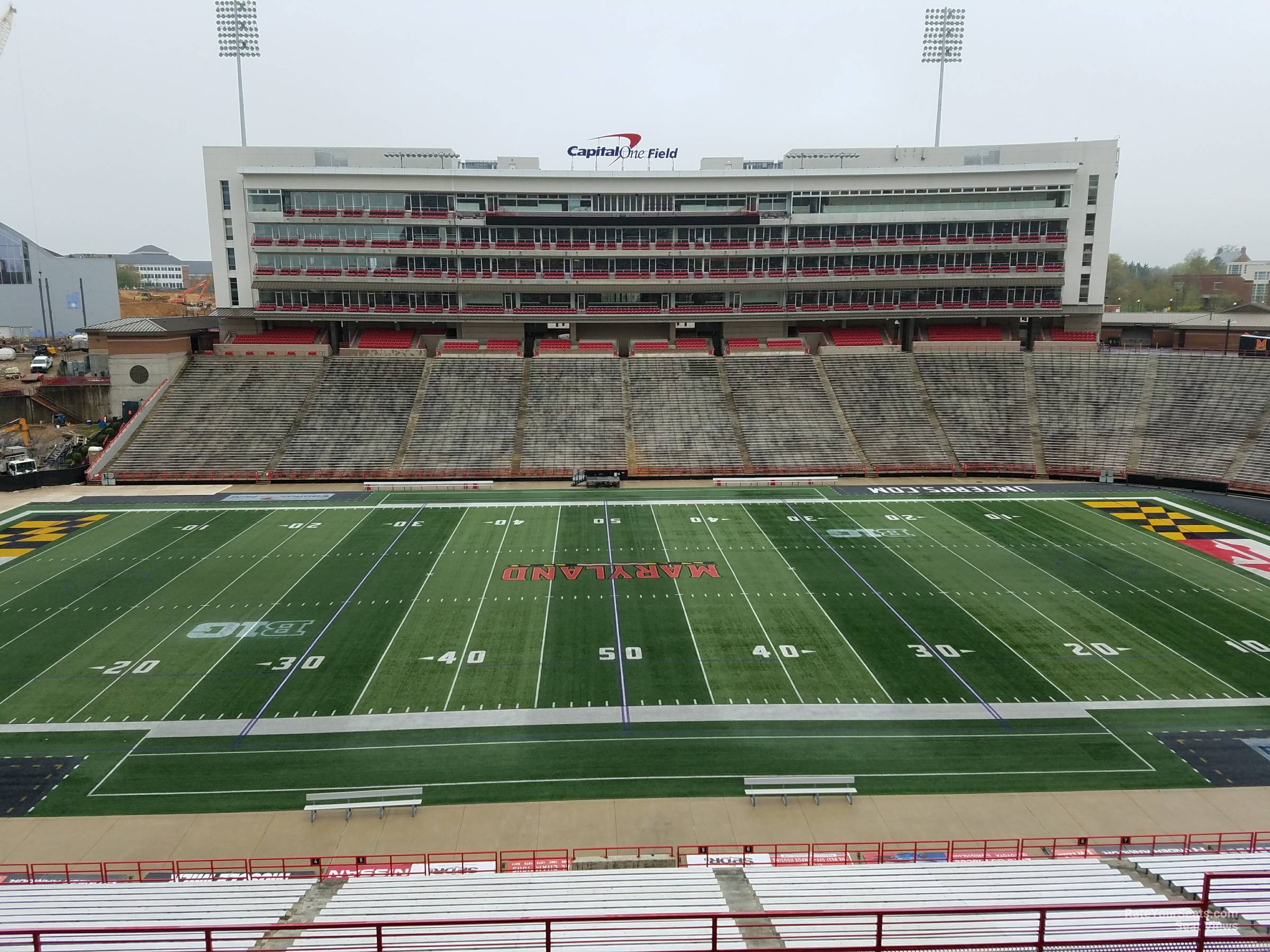 section 206, row j seat view  - secu stadium