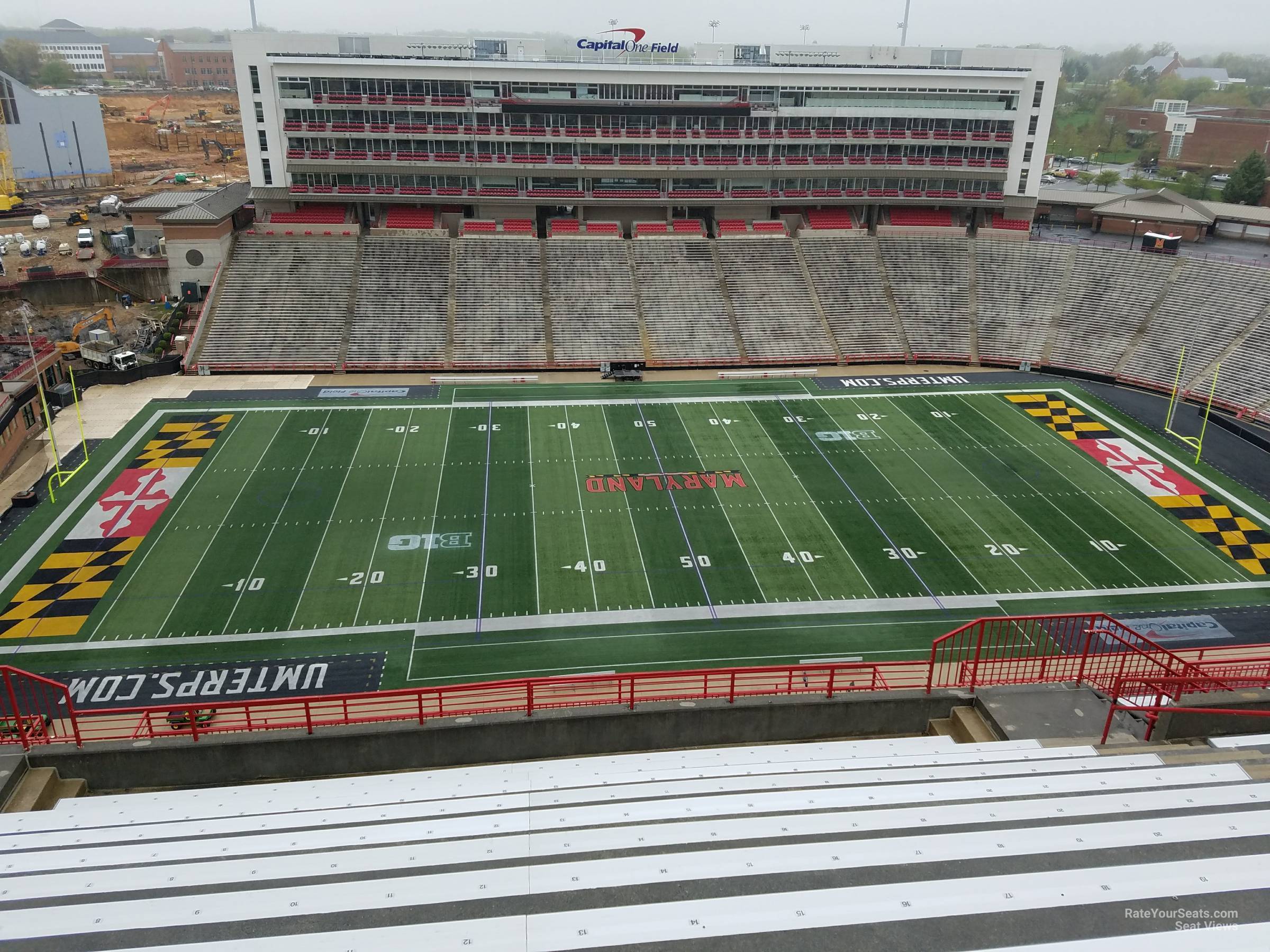 section 305, row s seat view  - maryland stadium