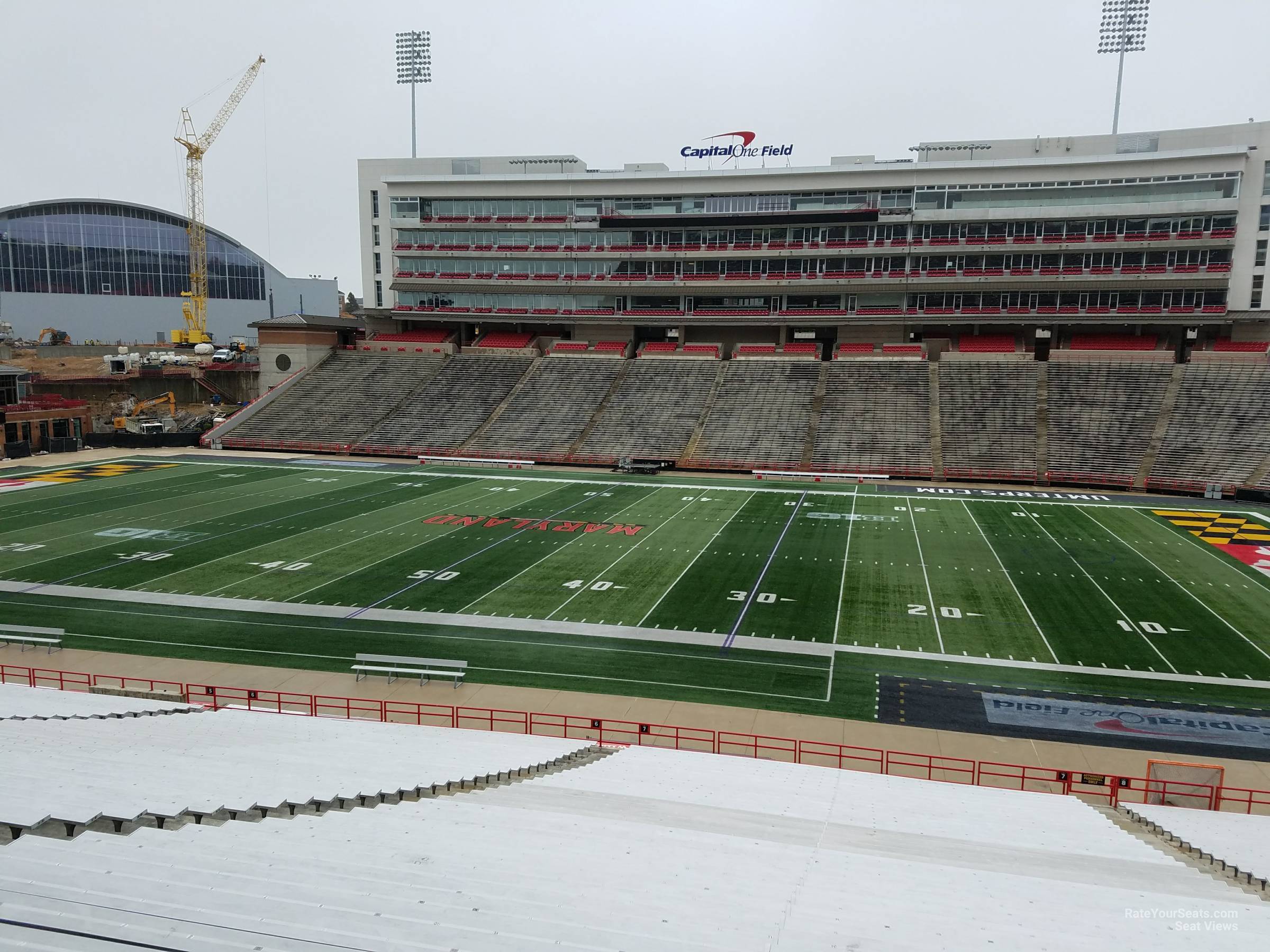 section 7, row ss seat view - secu stadium