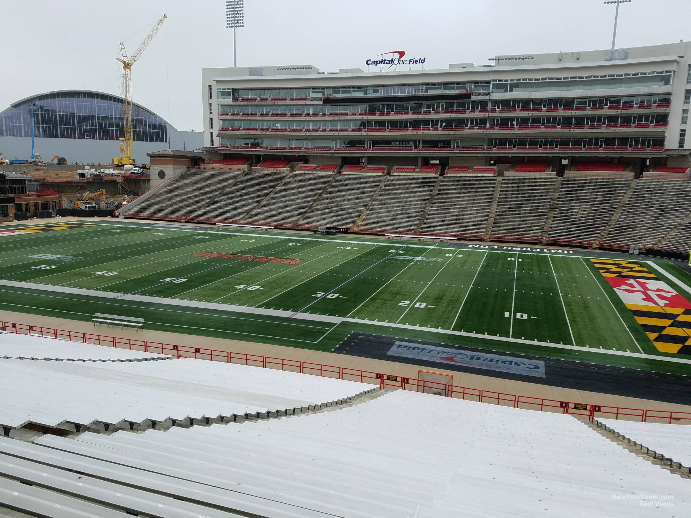 section 8, row ss seat view  - secu stadium