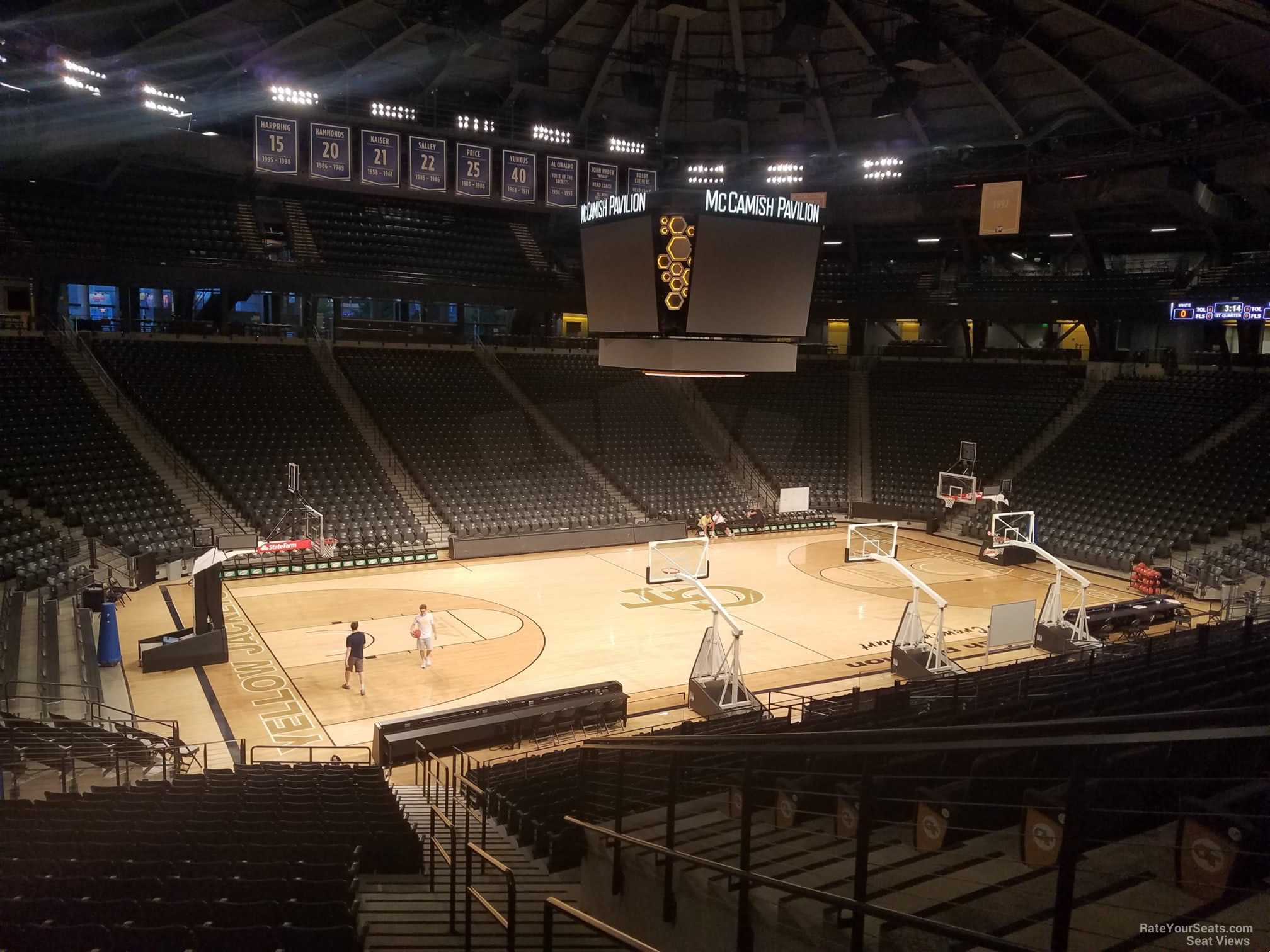 section 111 seat view  - mccamish pavilion