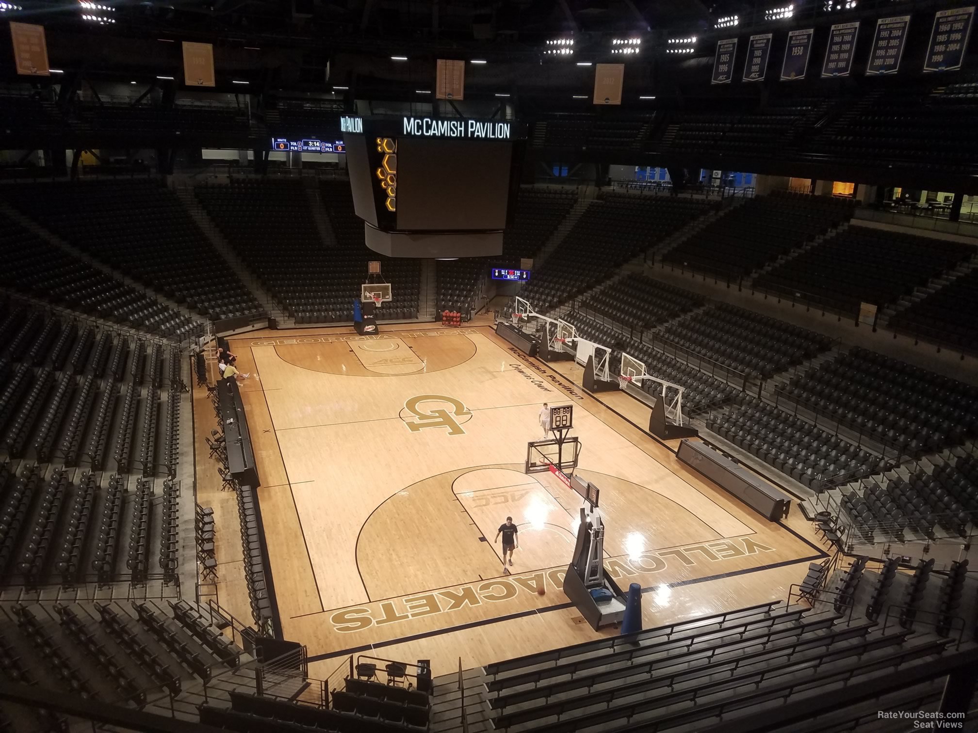 section 215 seat view  - mccamish pavilion