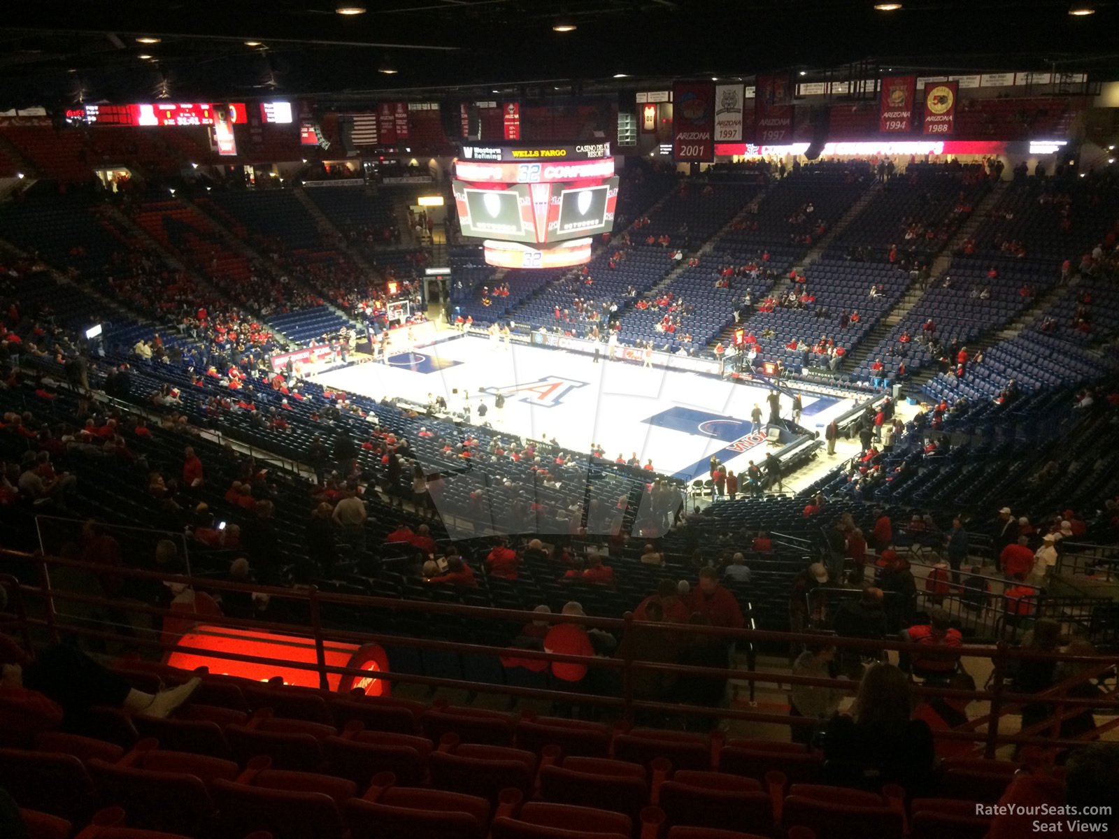 section 113, row 41 seat view  - mckale center
