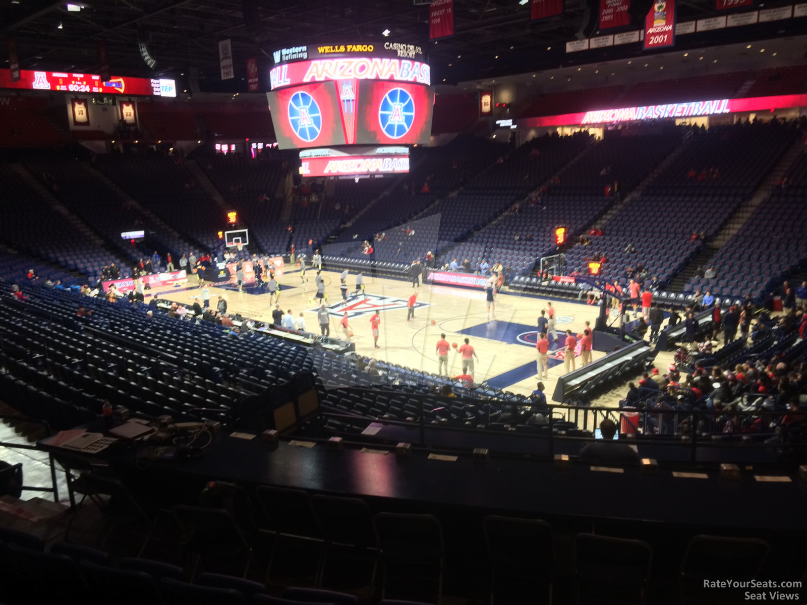 section 24, row 23 seat view  - mckale center