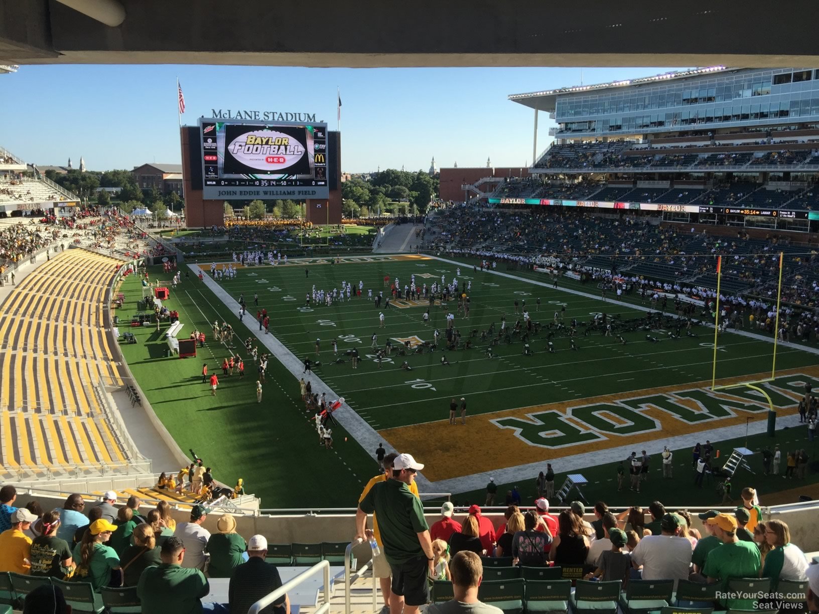 section 217 seat view  - mclane stadium