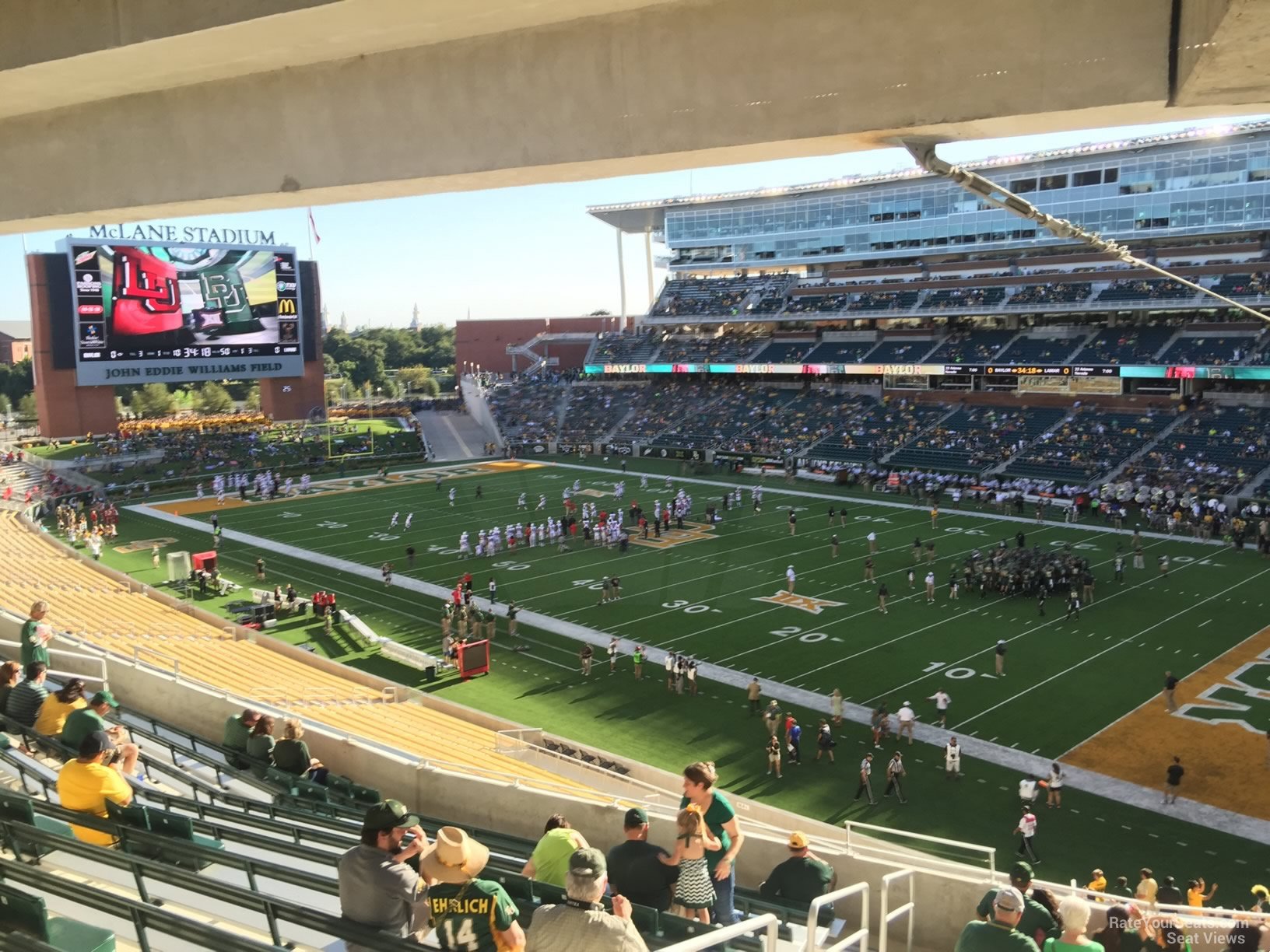 section 219 seat view  - mclane stadium