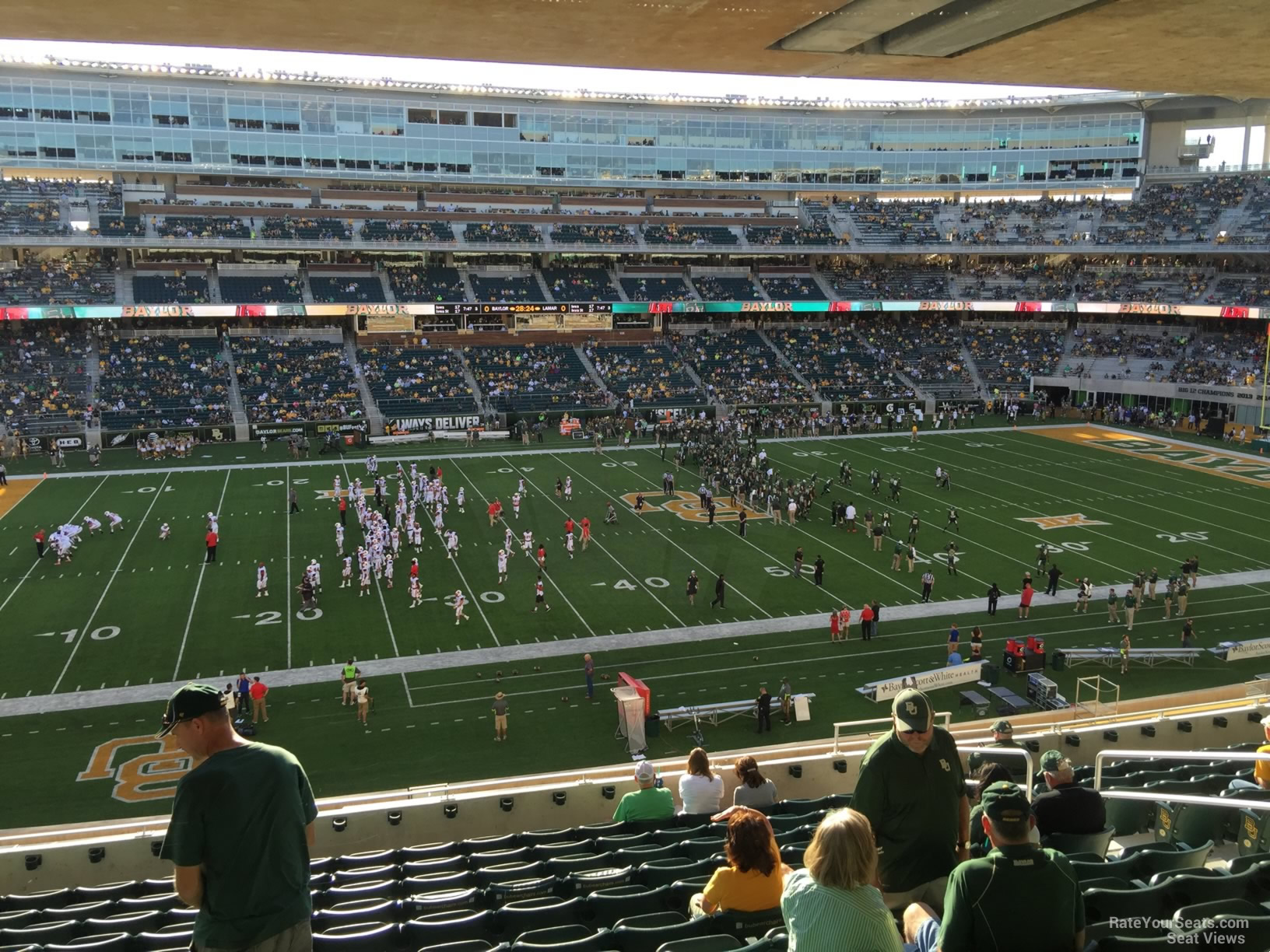 section 226 seat view  for football - mclane stadium