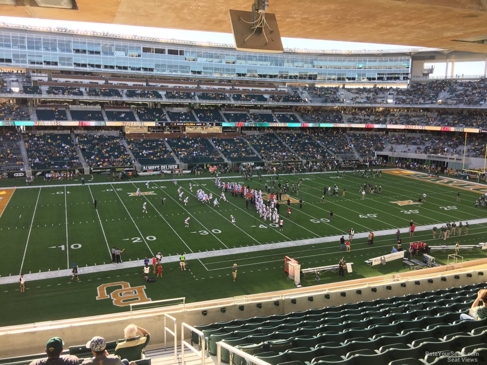 section 227 seat view  for football - mclane stadium