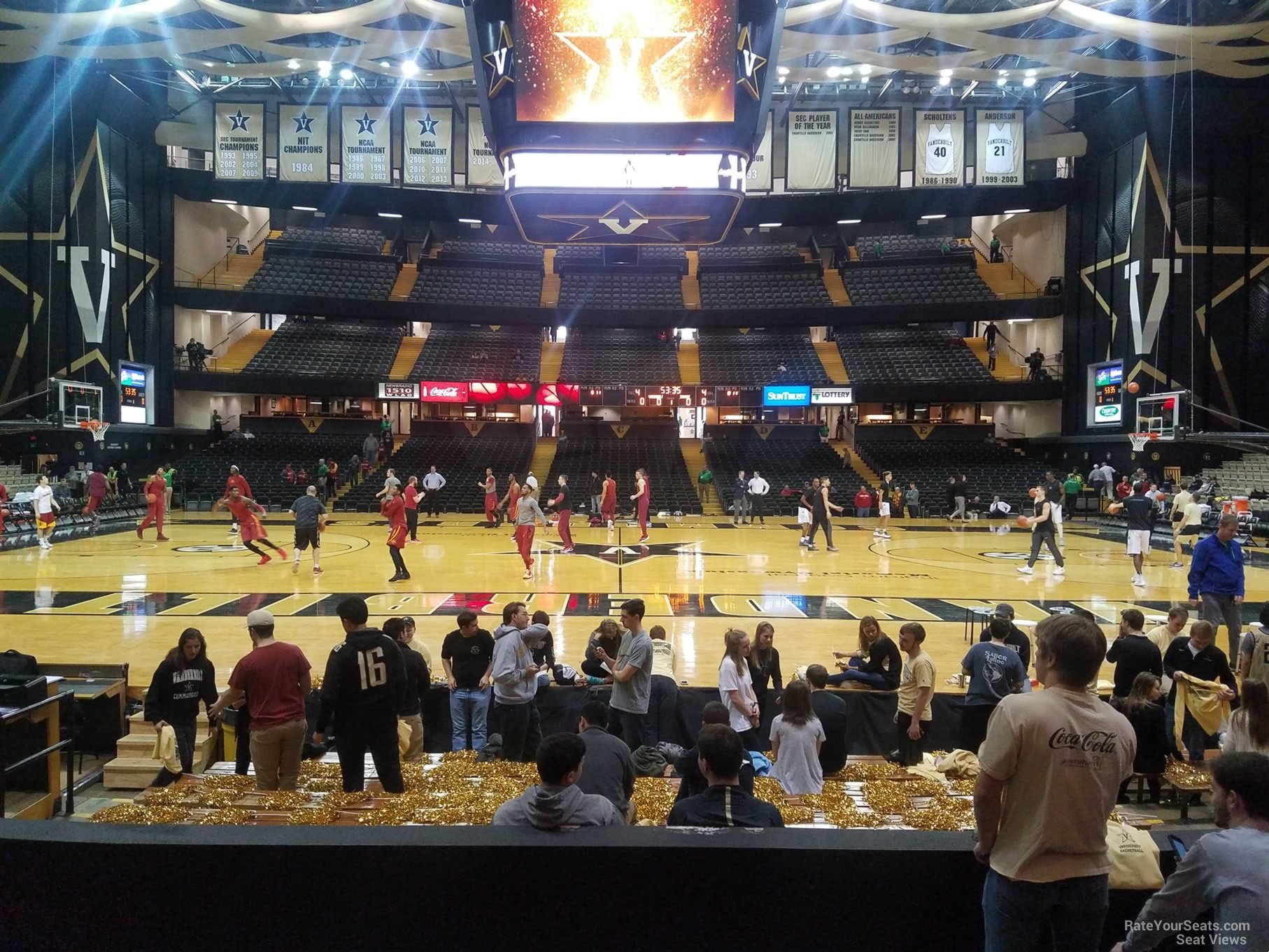 section i, row 15 seat view  - memorial gymnasium