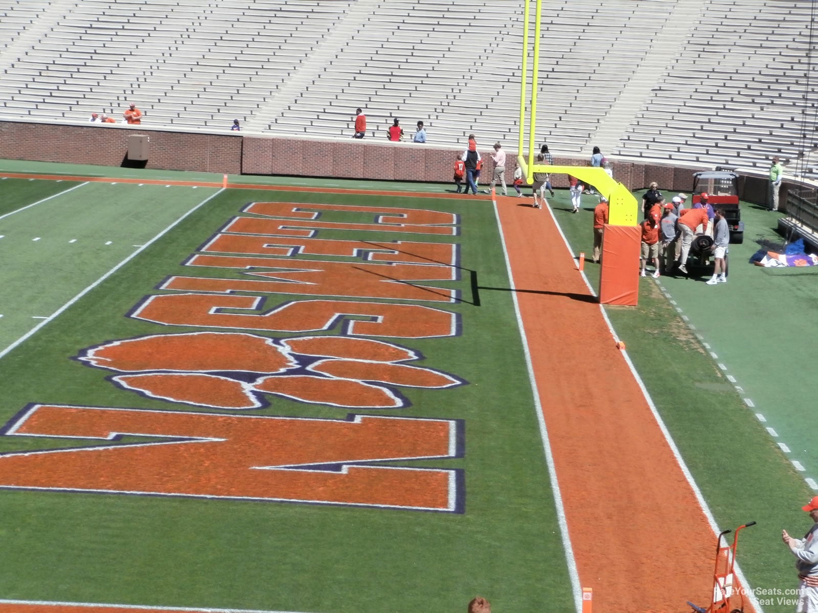 Section B Section B at Clemson Memorial Stadium - RateYourSeats.com