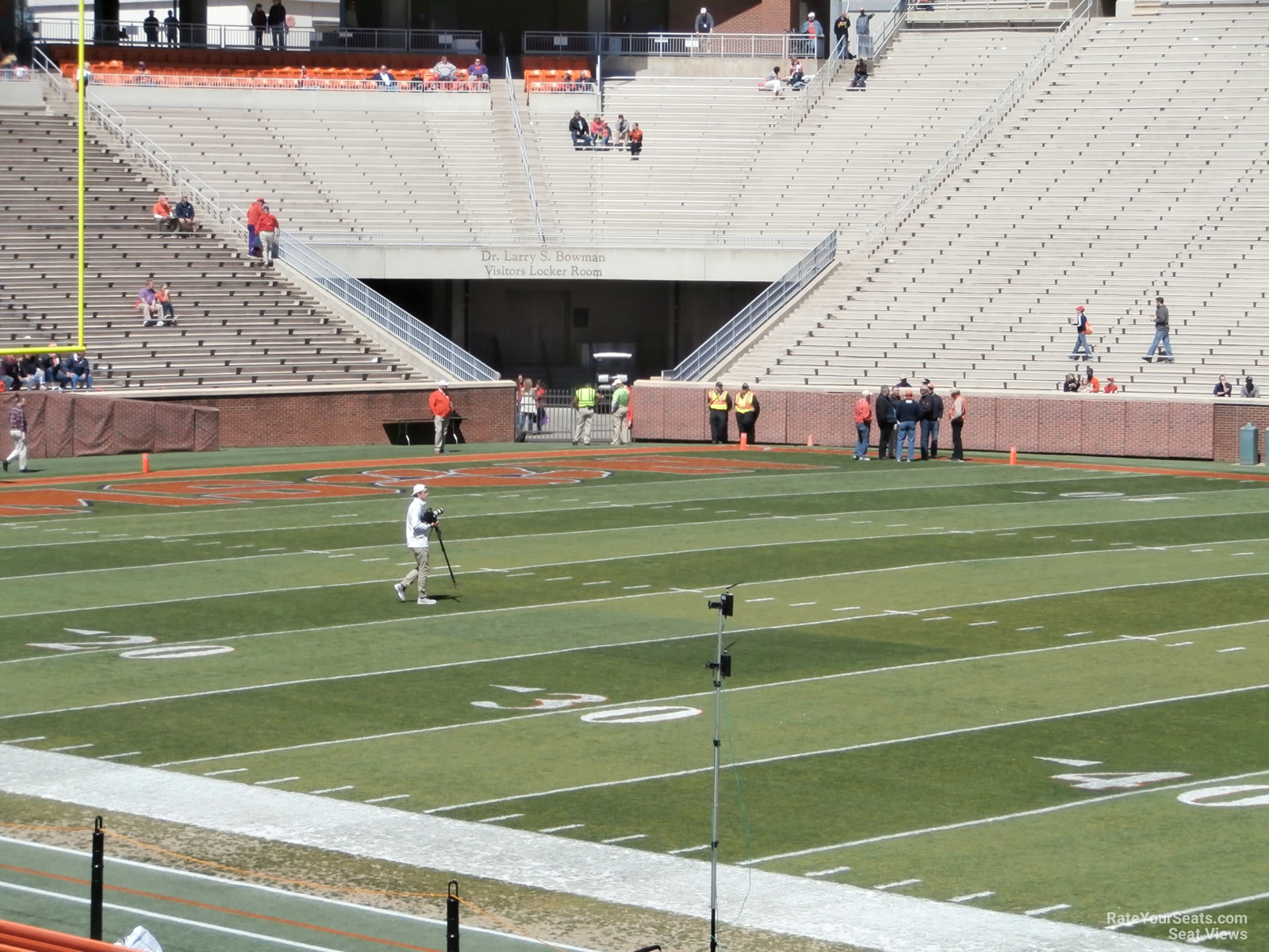 Memorial Stadium Clemson Section D Rateyourseatscom