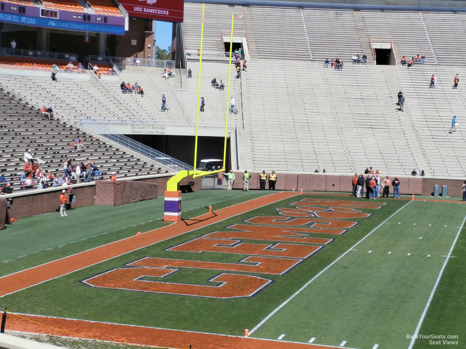 Clemson Memorial Stadium Virtual Seating Chart