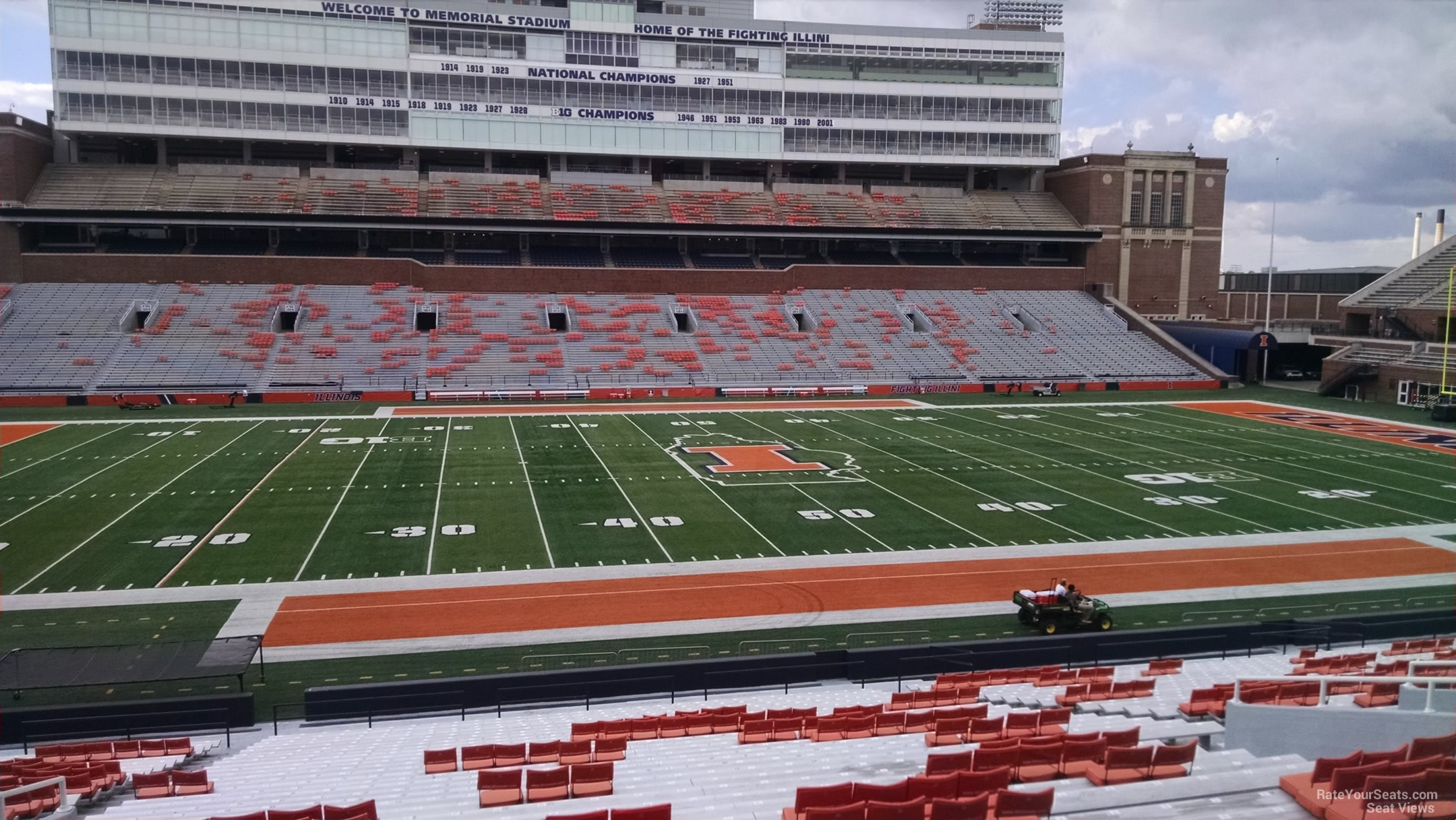 Illini Stadium Seat Chart