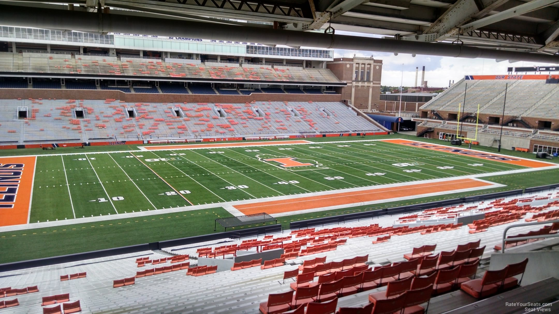 Illini Stadium Seat Chart