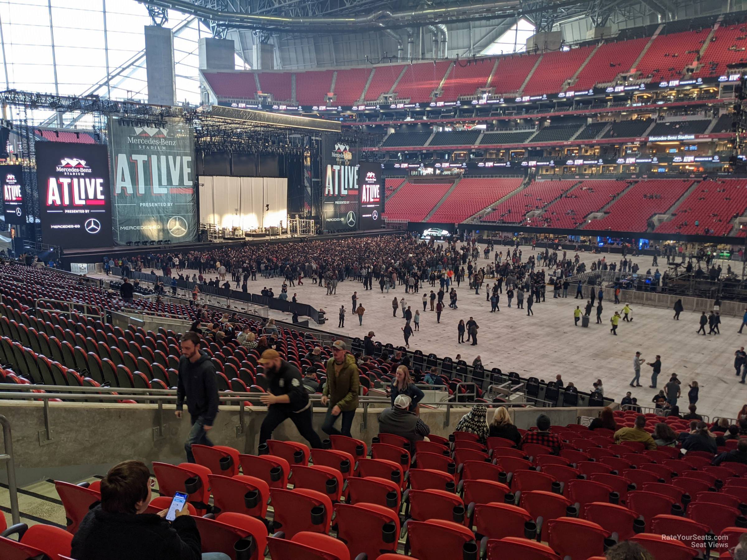 Mercedes Benz Stadium Seating Chart With Rows And Seat Numbers Elcho