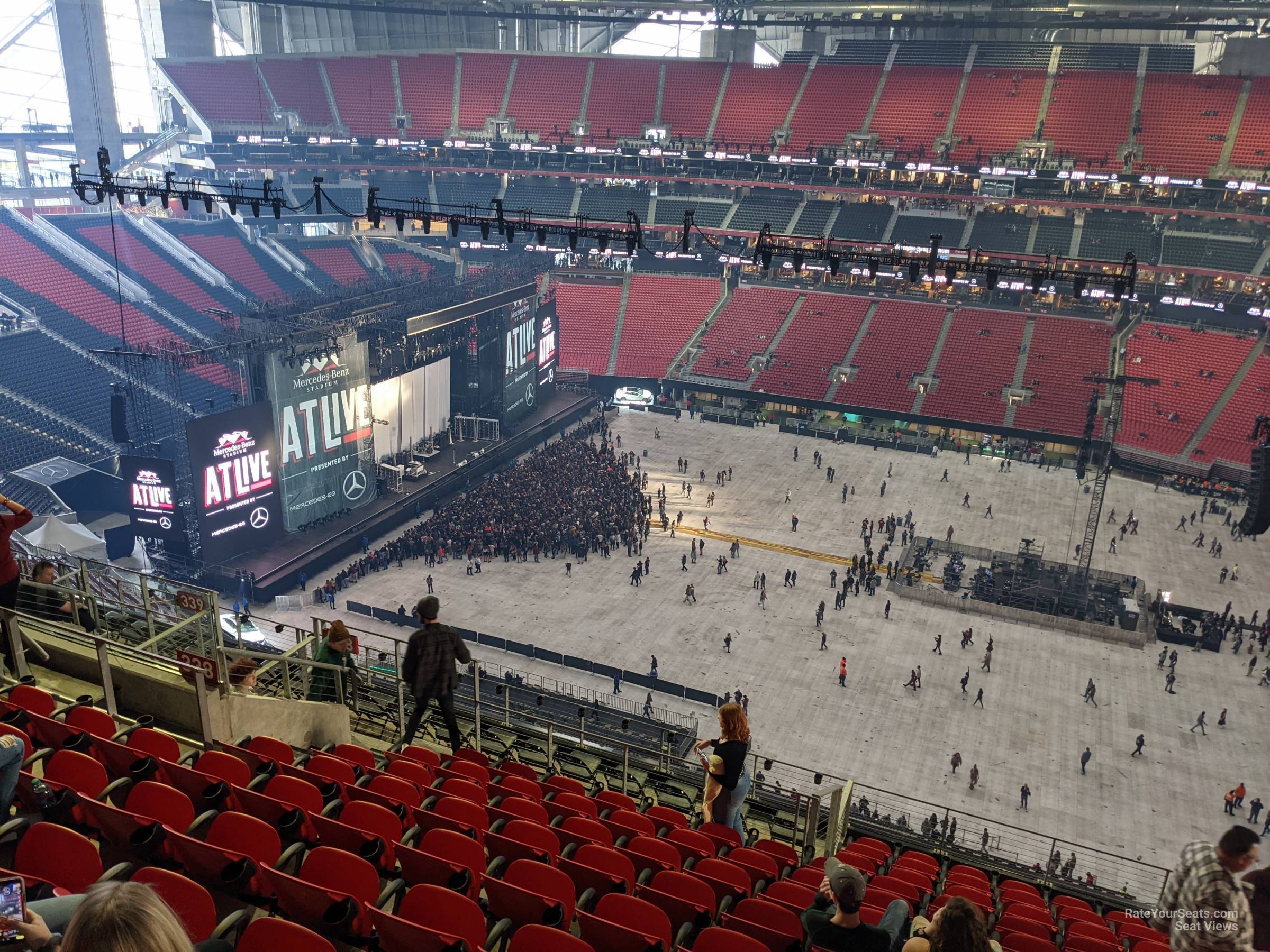 Section 338 at MercedesBenz Stadium