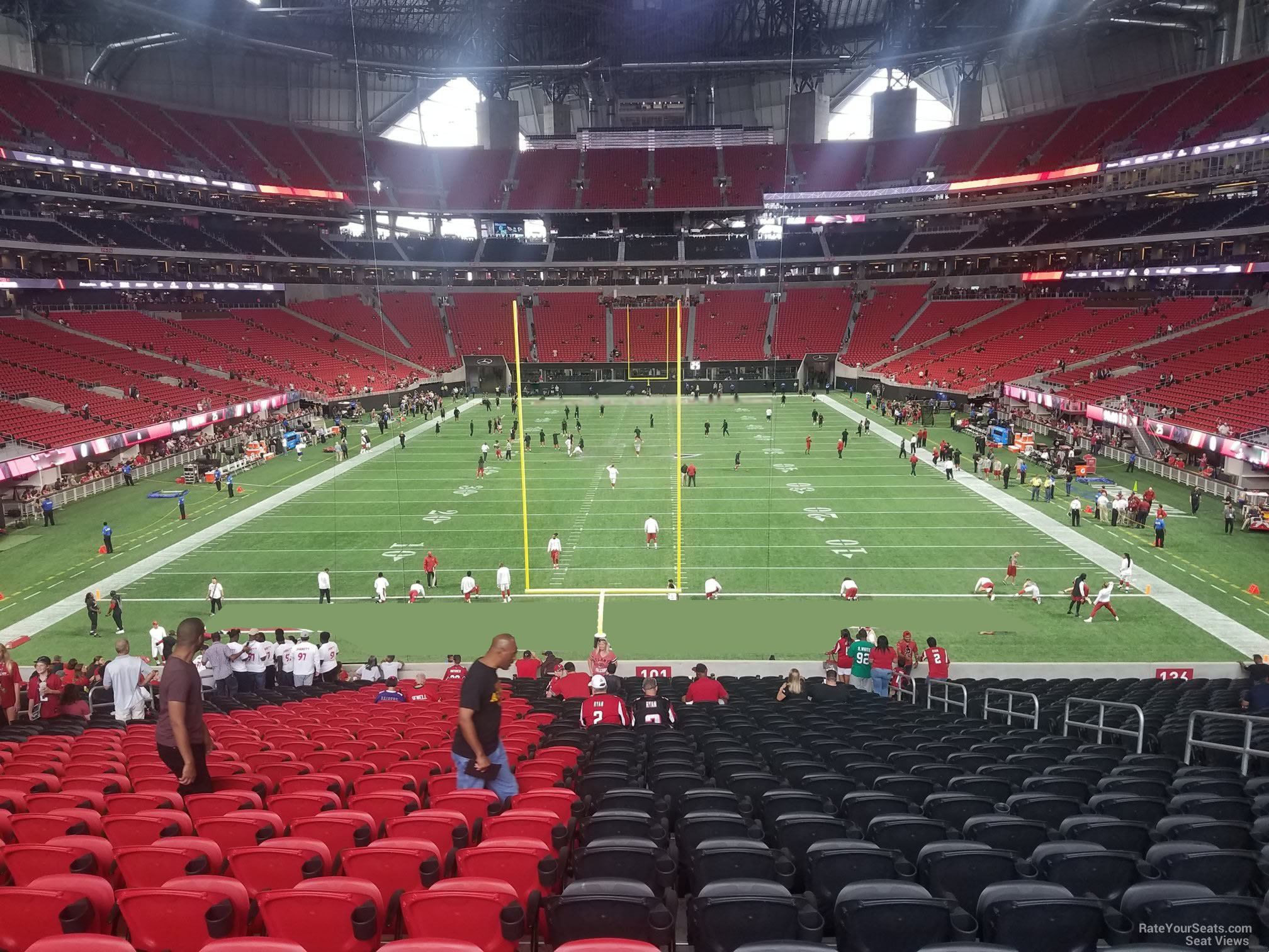 Mercedes Benz Stadium Seating Chart With Rows