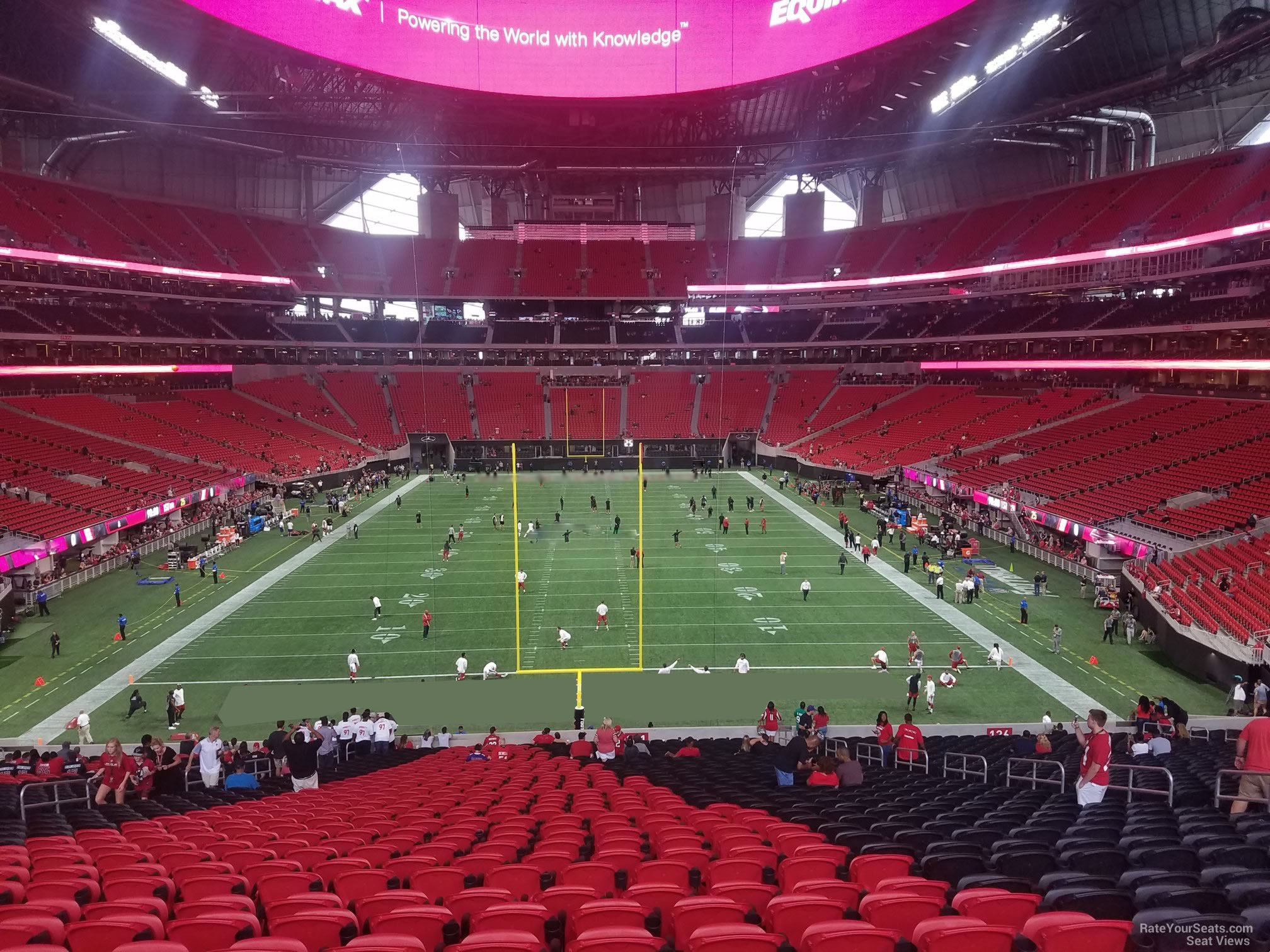 Mercedes Benz Stadium Seating Chart With Rows