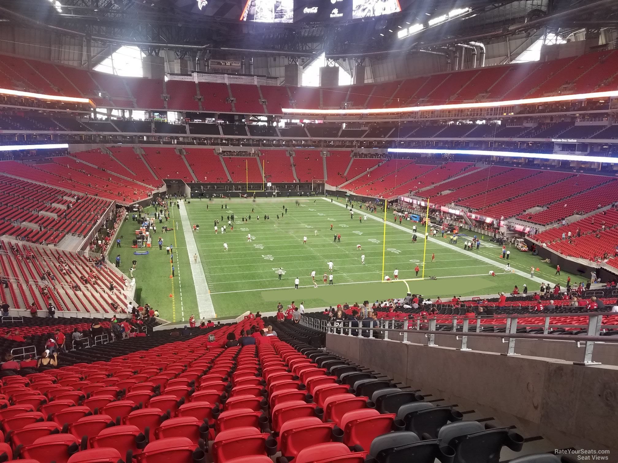 Mercedes Benz Stadium Seating Chart Peach Bowl