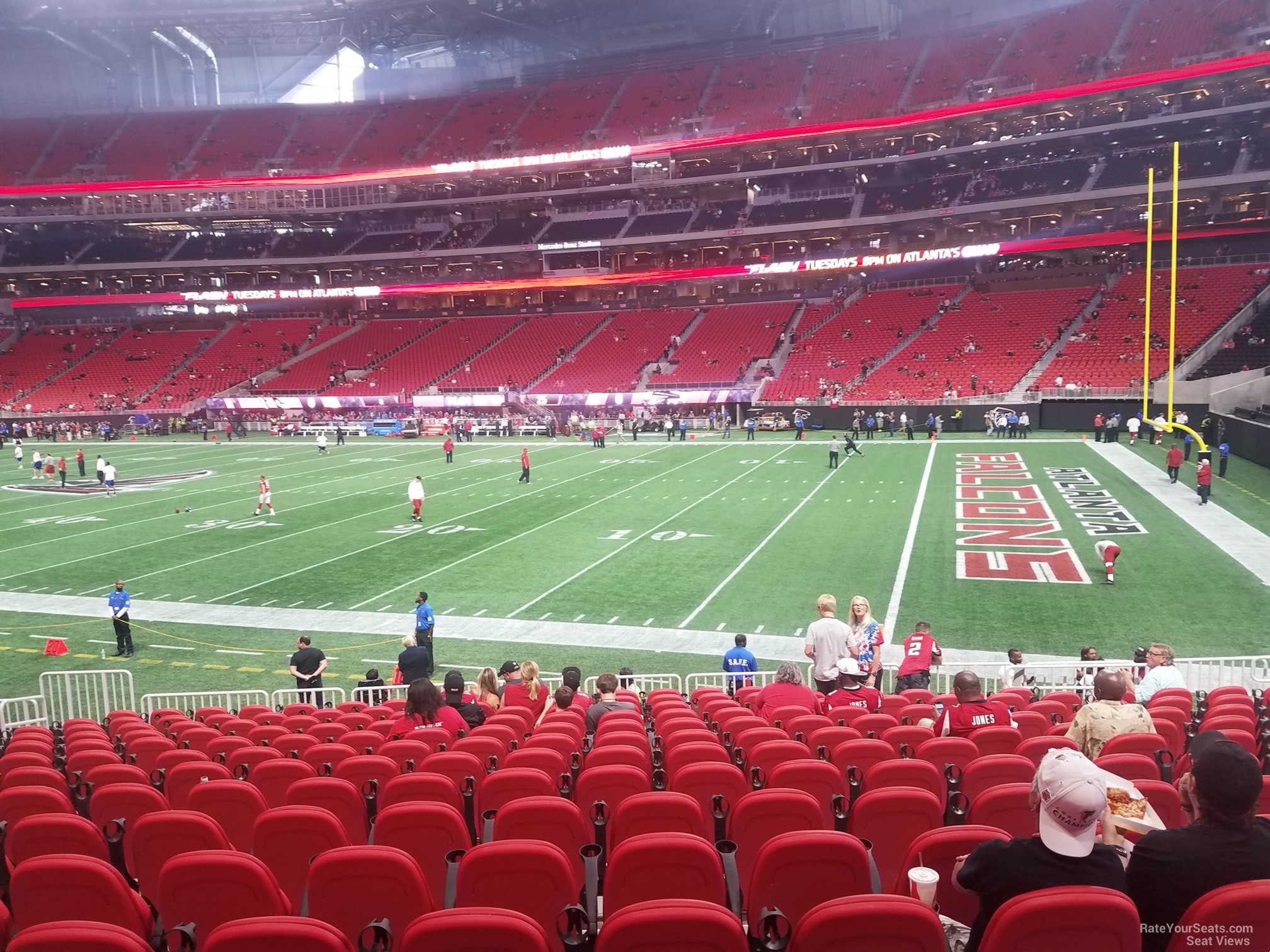 Mercedes Benz Stadium Seating Chart With Rows