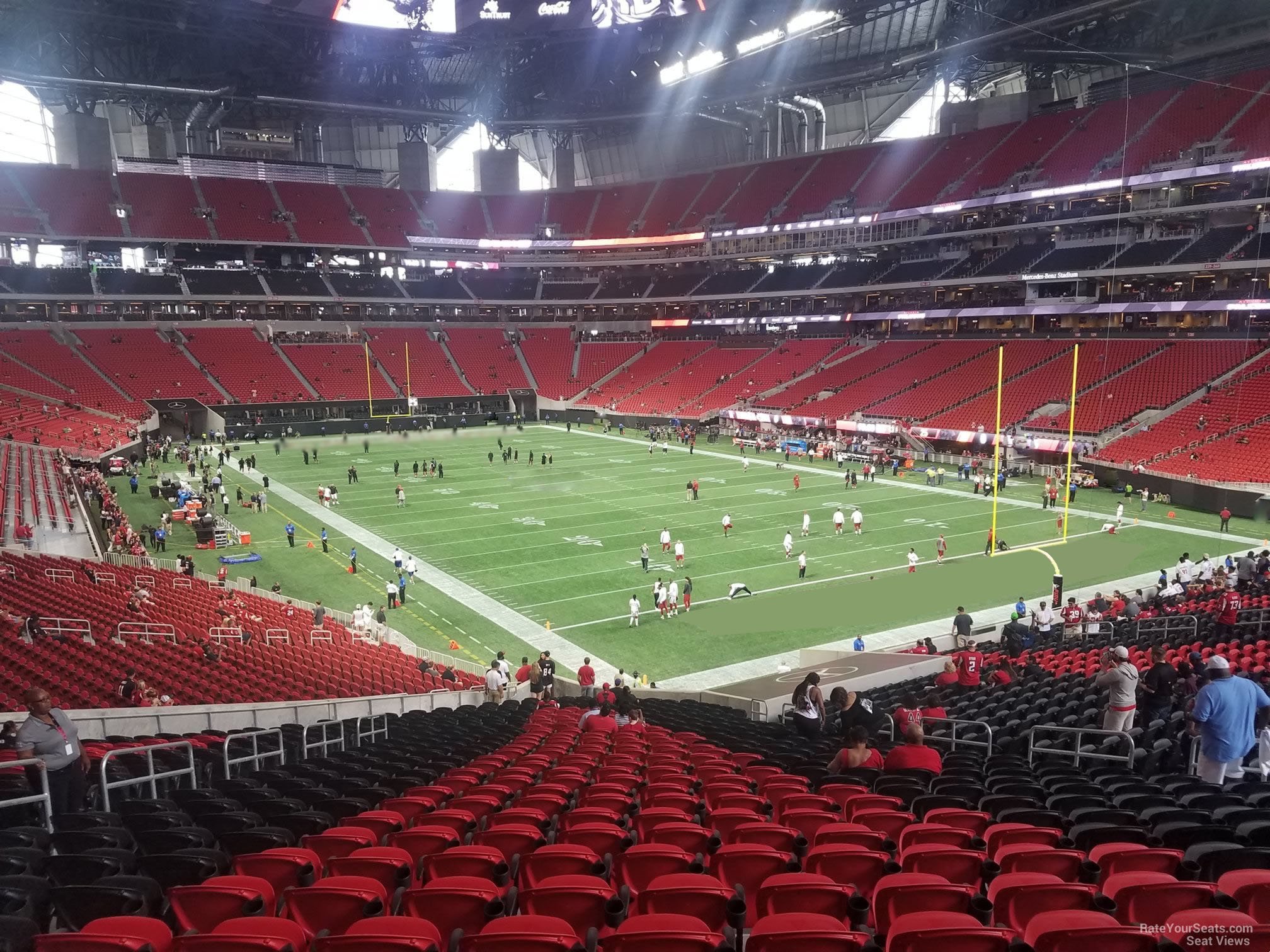 Mercedes Benz Stadium Seating Chart With Rows