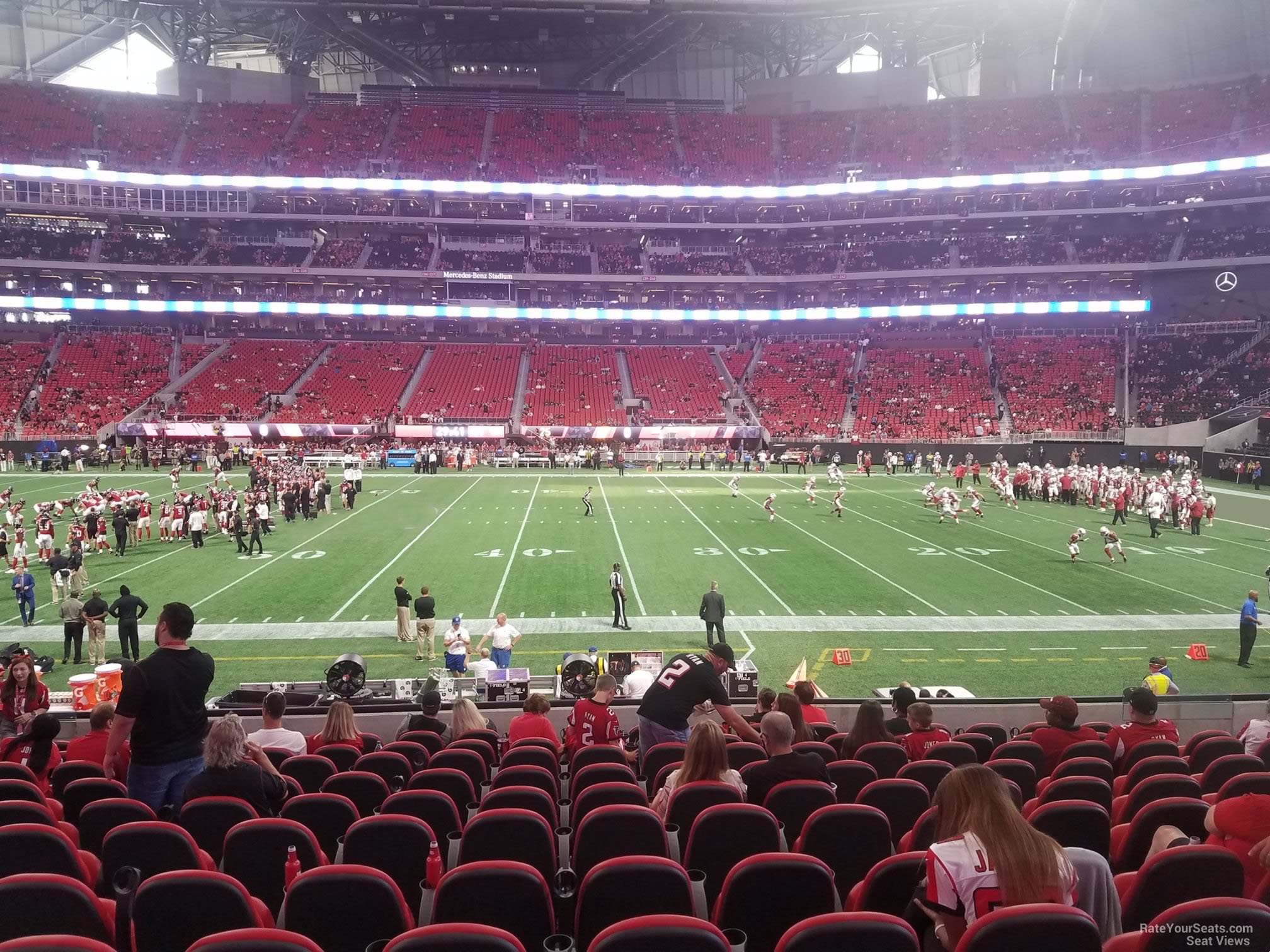 Mercedes Benz Stadium Club Level Seating Chart