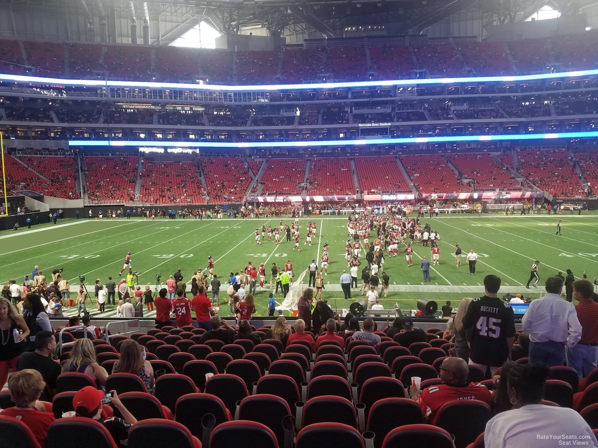 Mercedes Benz Stadium Club Level Seating Chart