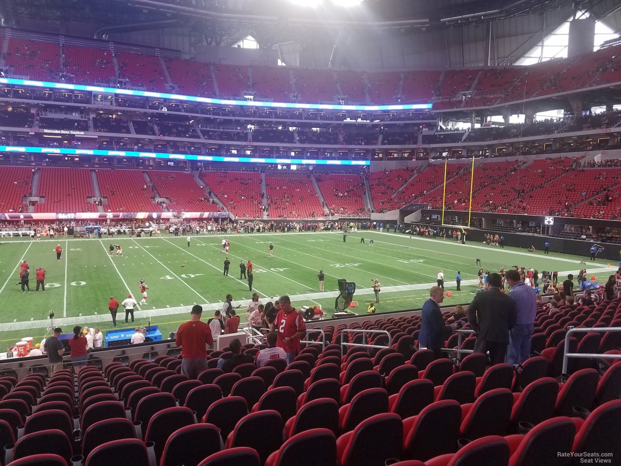 Club 128 At Mercedes Benz Stadium Atlanta Falcons
