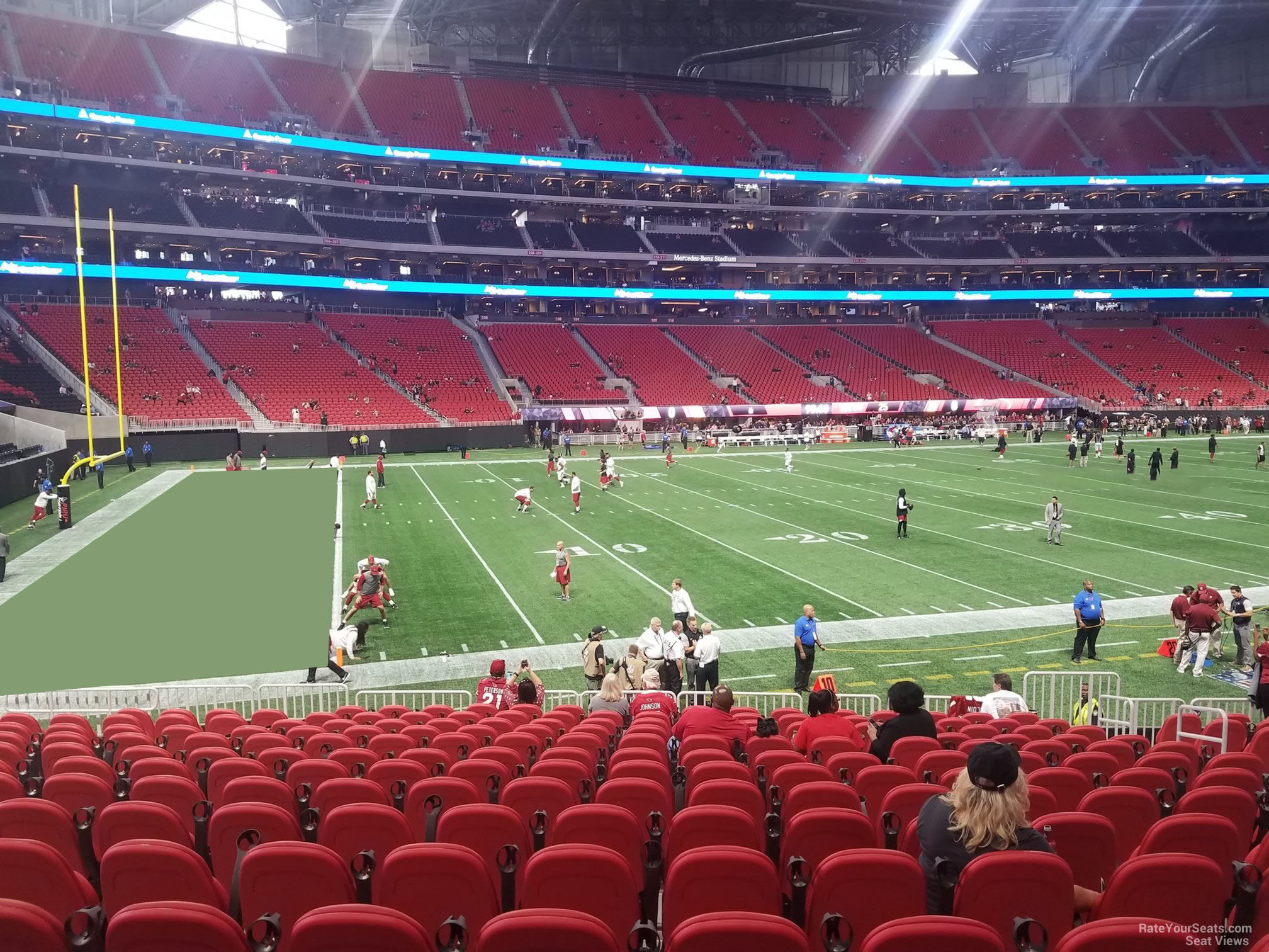 Atlanta Falcons Mercedes Benz Stadium Virtual Seating Chart