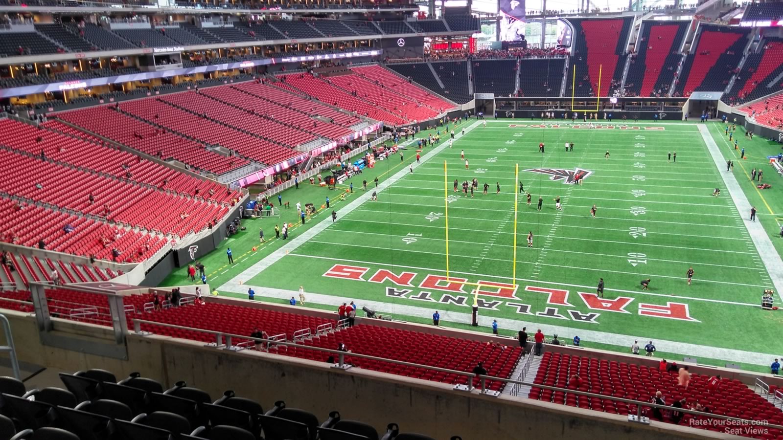 Mercedes Benz Stadium Section 223 Atlanta Falcons Rateyourseats