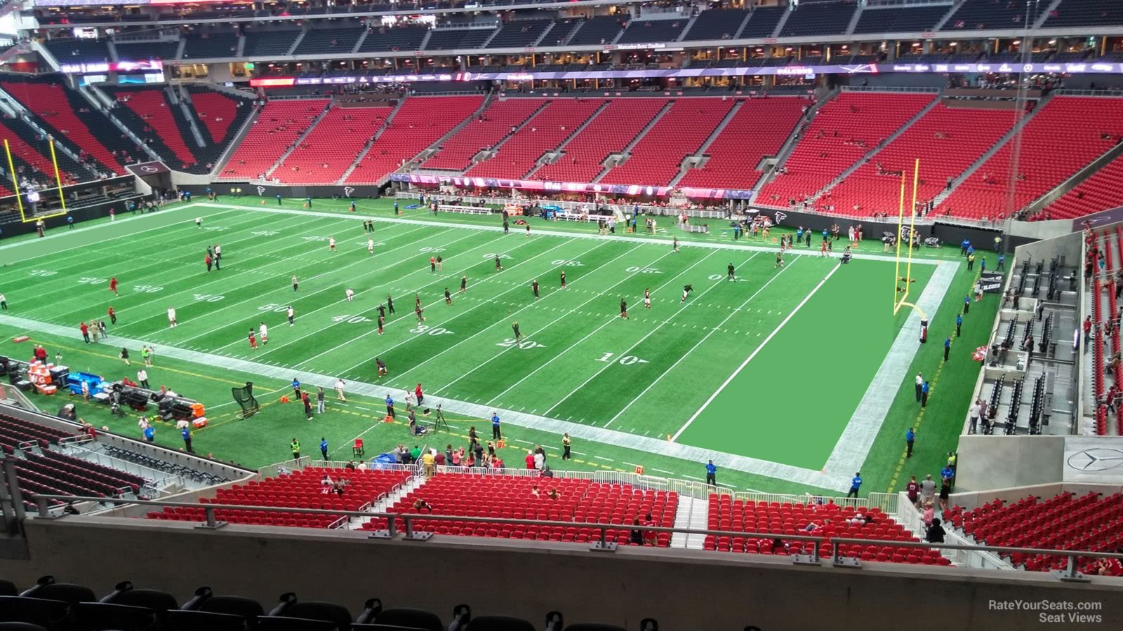 Mercedes Benz Stadium Seating Chart With Rows