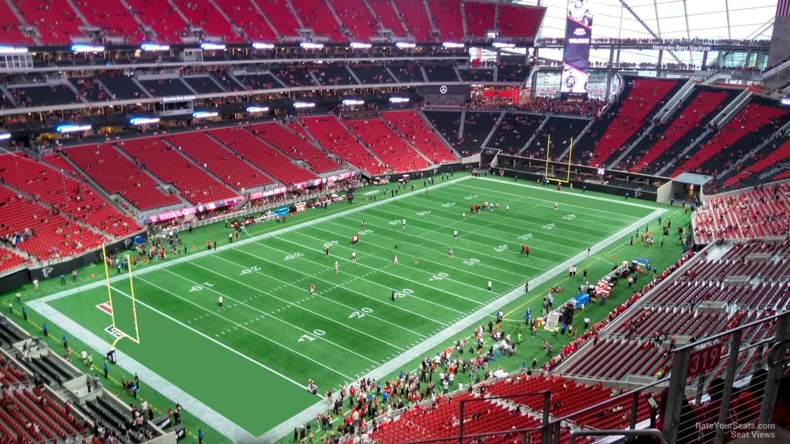 Section 319 at Mercedes-Benz Stadium - RateYourSeats.com