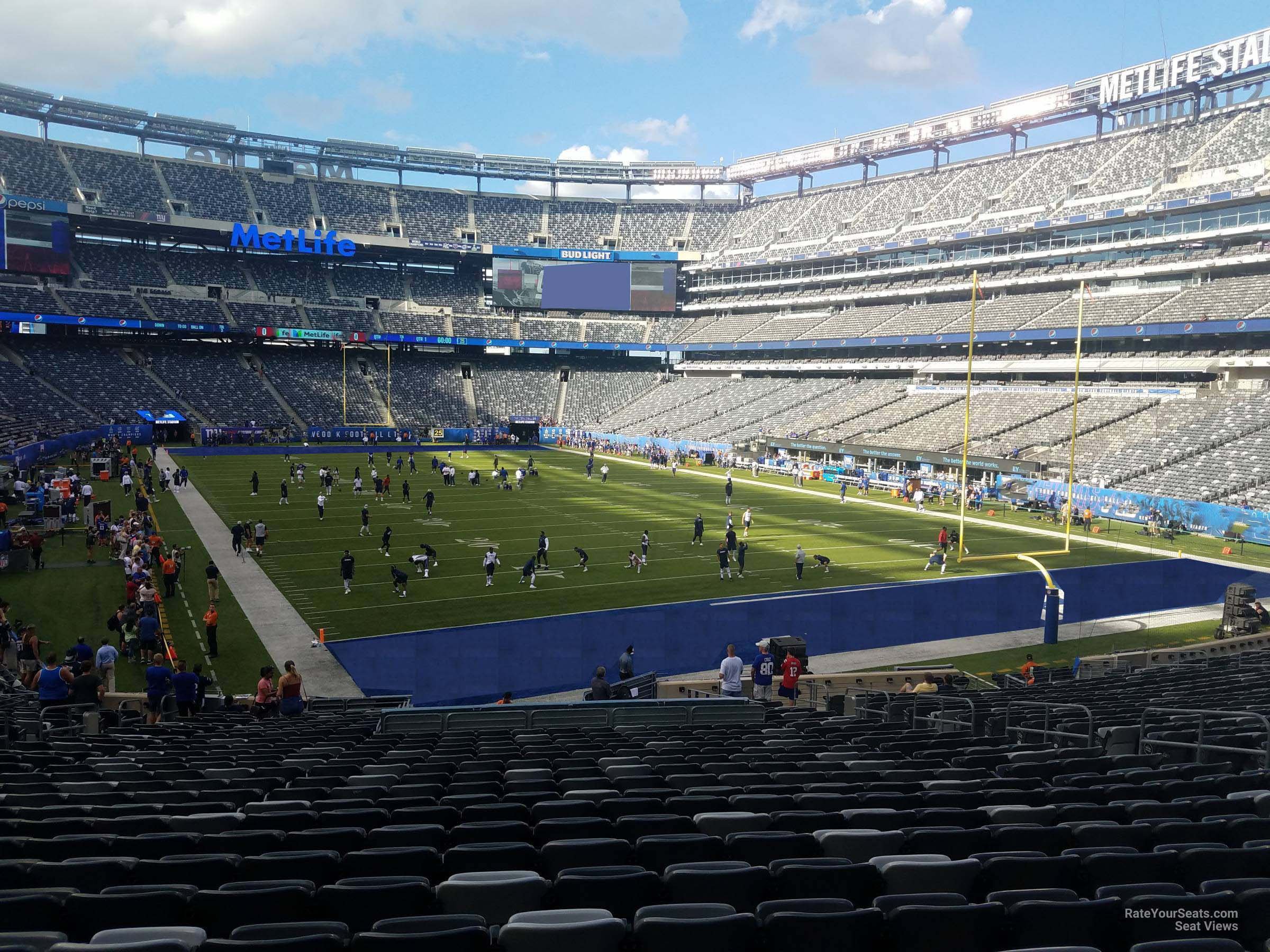 Metlife Stadium Section 129 Giants Jets Rateyourseats Com