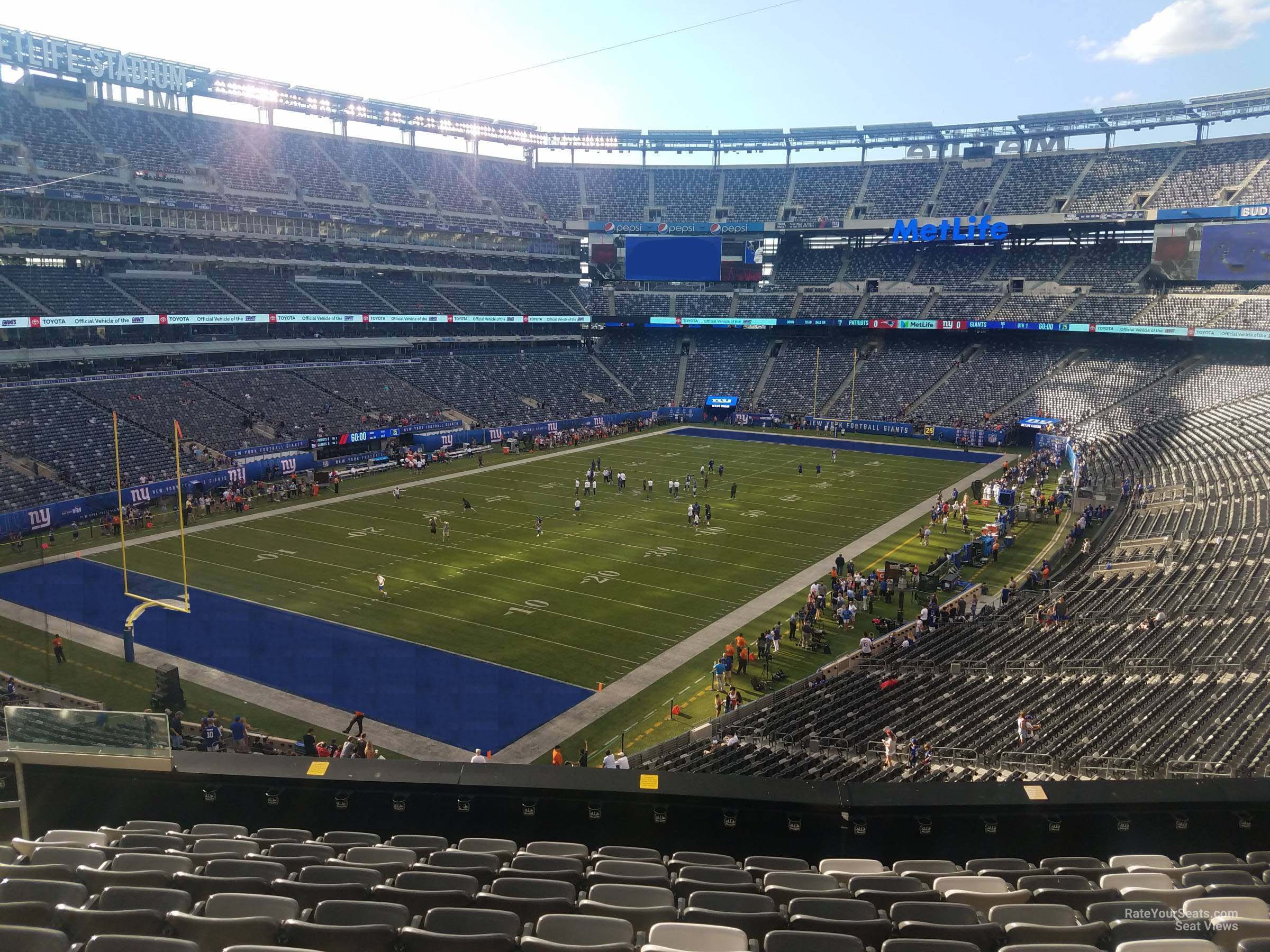 Metlife Stadium View From My Seat - 2ag29u7