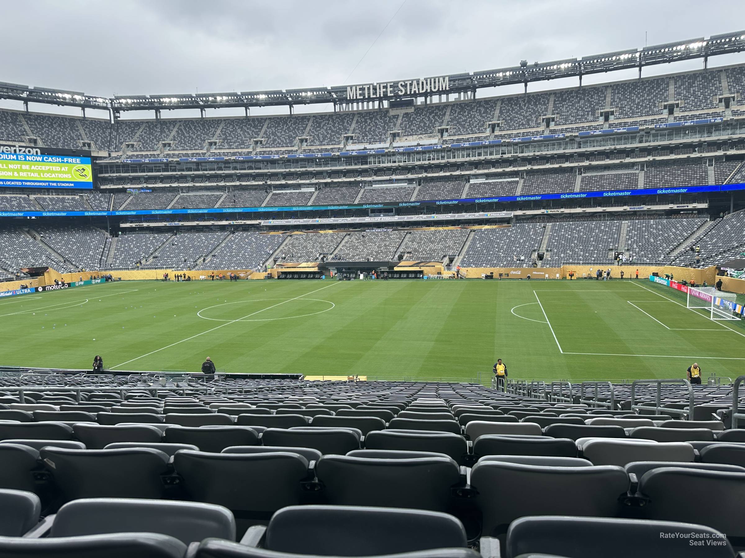 Seat View for MetLife Stadium Section 111A, Row 20