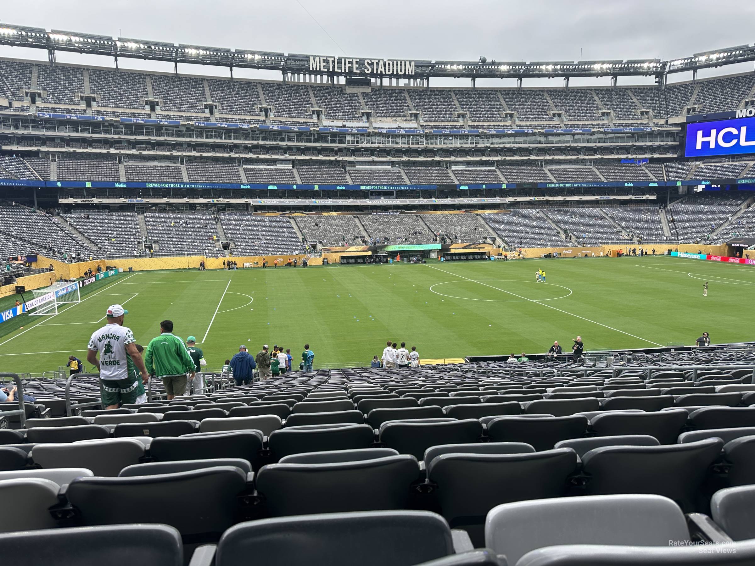 section 115a, row 37 seat view  for soccer - metlife stadium