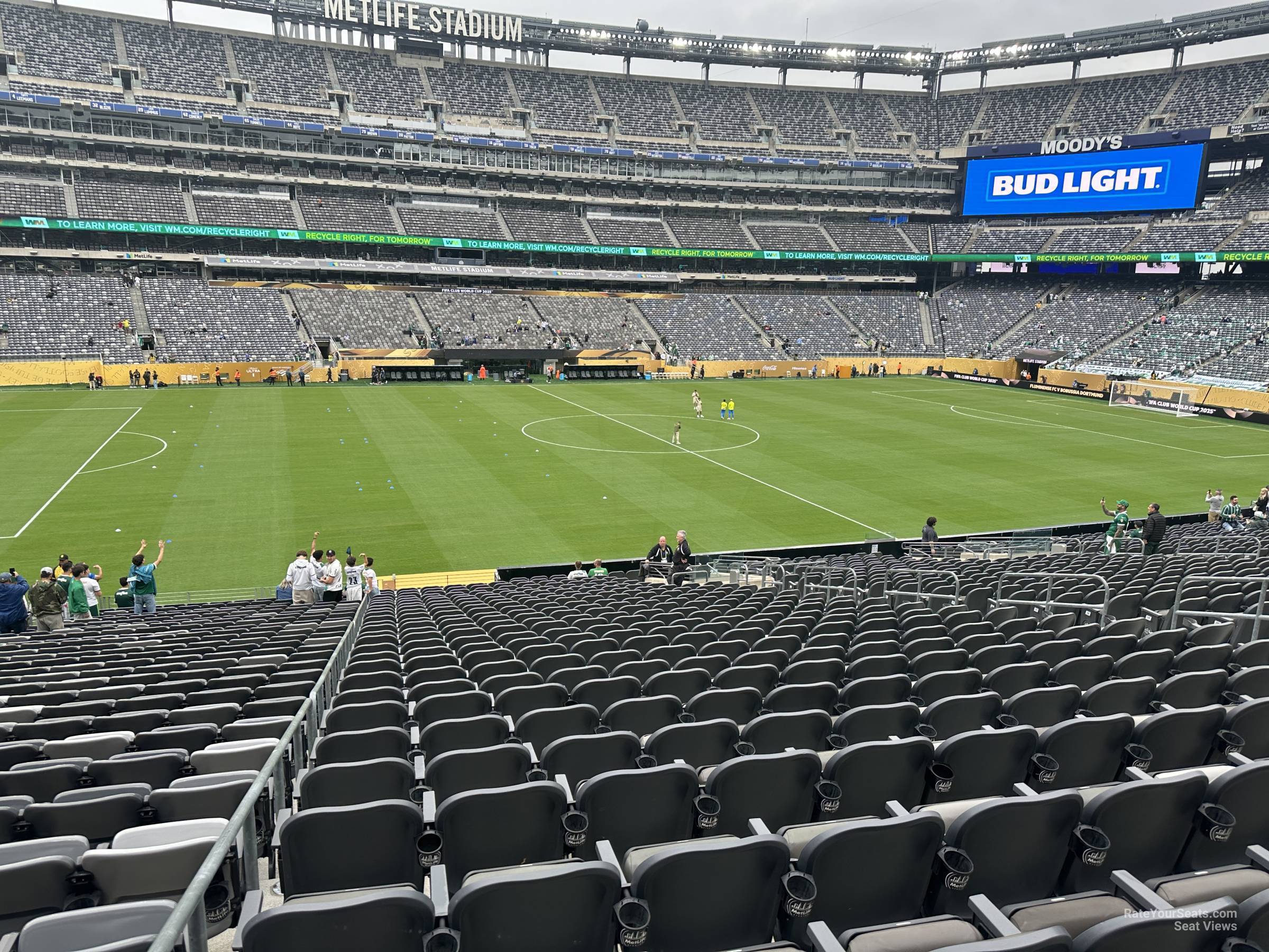 section 115c, row 29 seat view  for soccer - metlife stadium