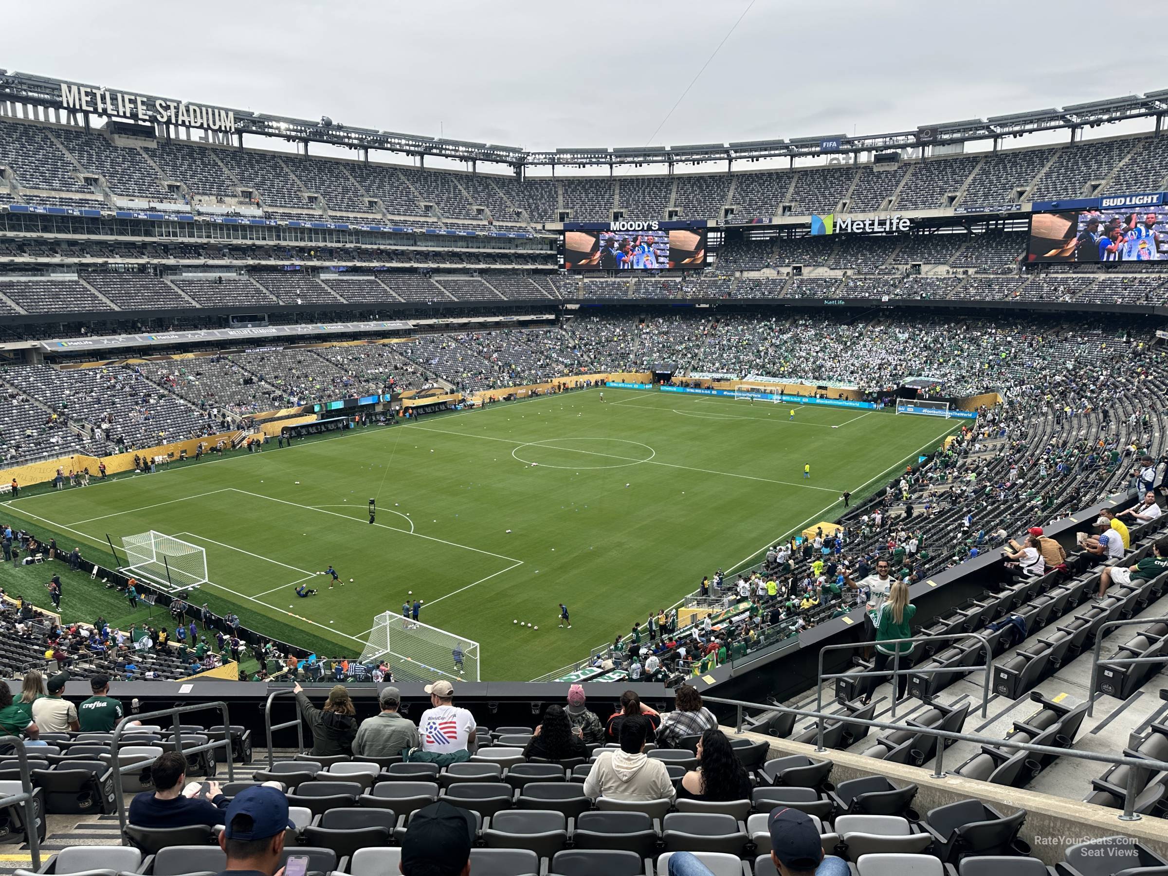 section 220a, row 11 seat view  for soccer - metlife stadium